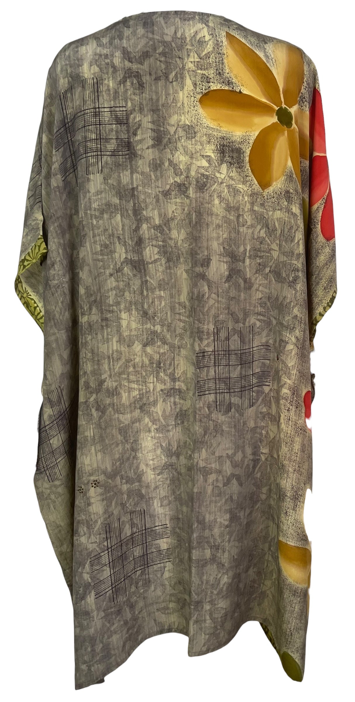 PREVIEW PRC8207  Avatar Pure Silk Midi Length Kaftan