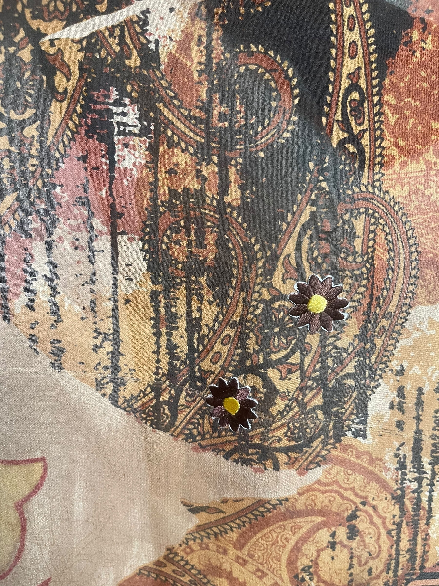 PREVIEW PRG8218 Sheer Avatar Pure Silk Midi Length Kaftan by FEBRUARY2026 – Handmade ethical Midi Length Kaftan from sariKNOTsari using upcycled silk. Designed in Canada for travel and slow fashion, loved from Toronto to LA to Sydney.