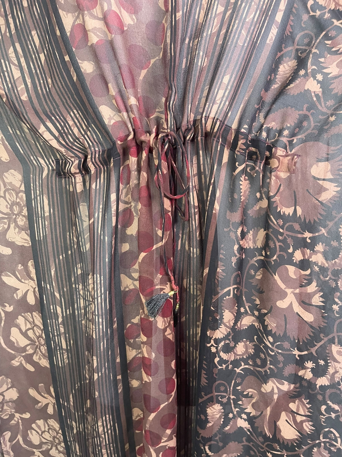 Releases Sunday at 8pm EST  PRG9134 Sheer Avatar Pure Silk Maxi Kaftan