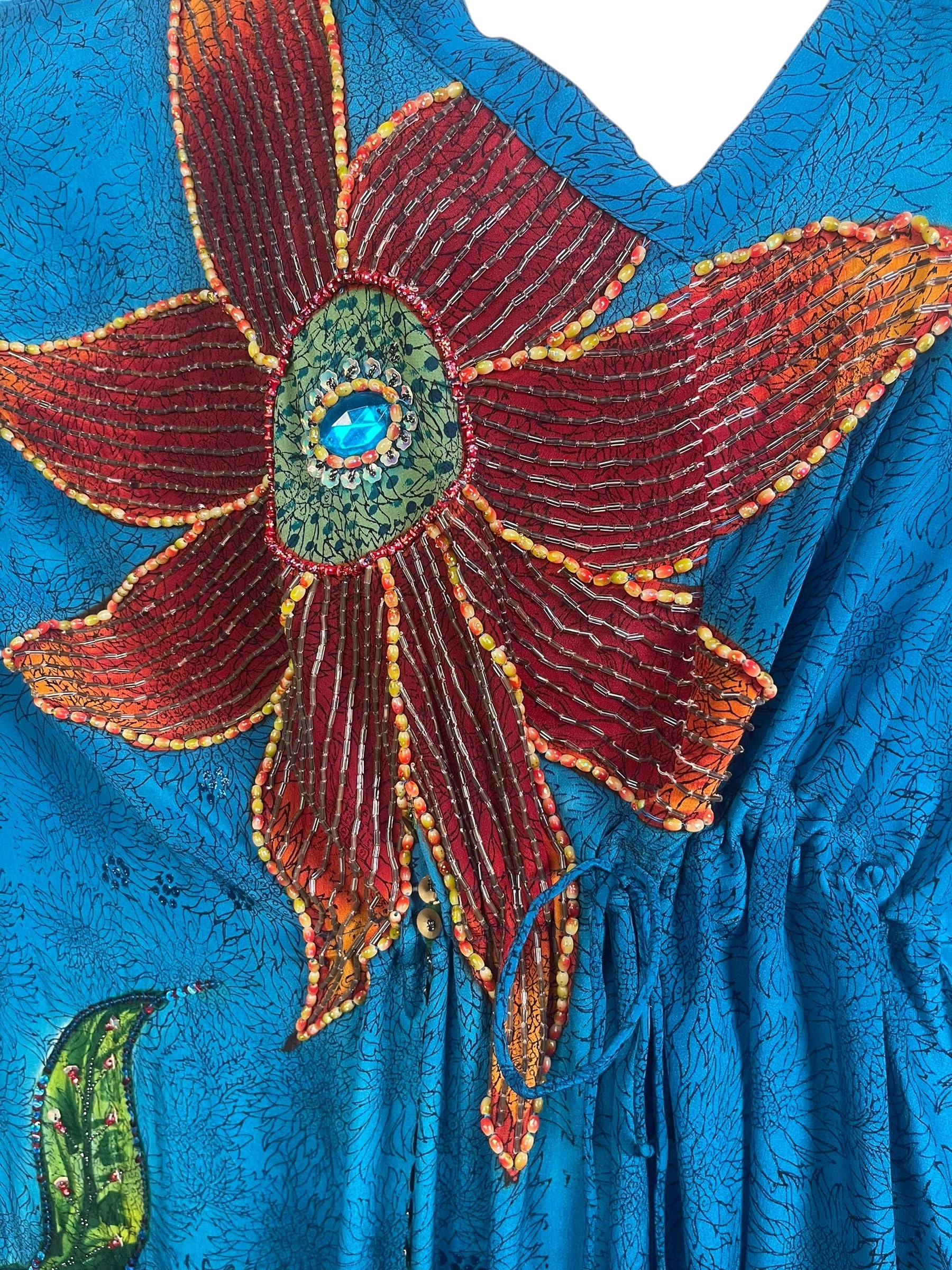 Releases Sunday at 8pm EST  PRC9117 Avatar Pure Silk Maxi Kaftan