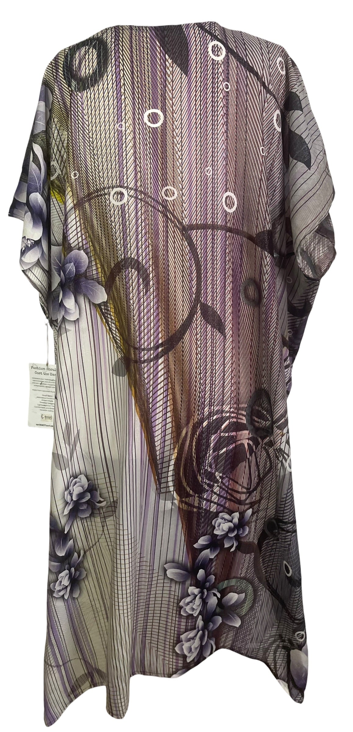 Releases Sunday at 8pm EST  PRG9140 Sheer Avatar Pure Silk Maxi Kaftan