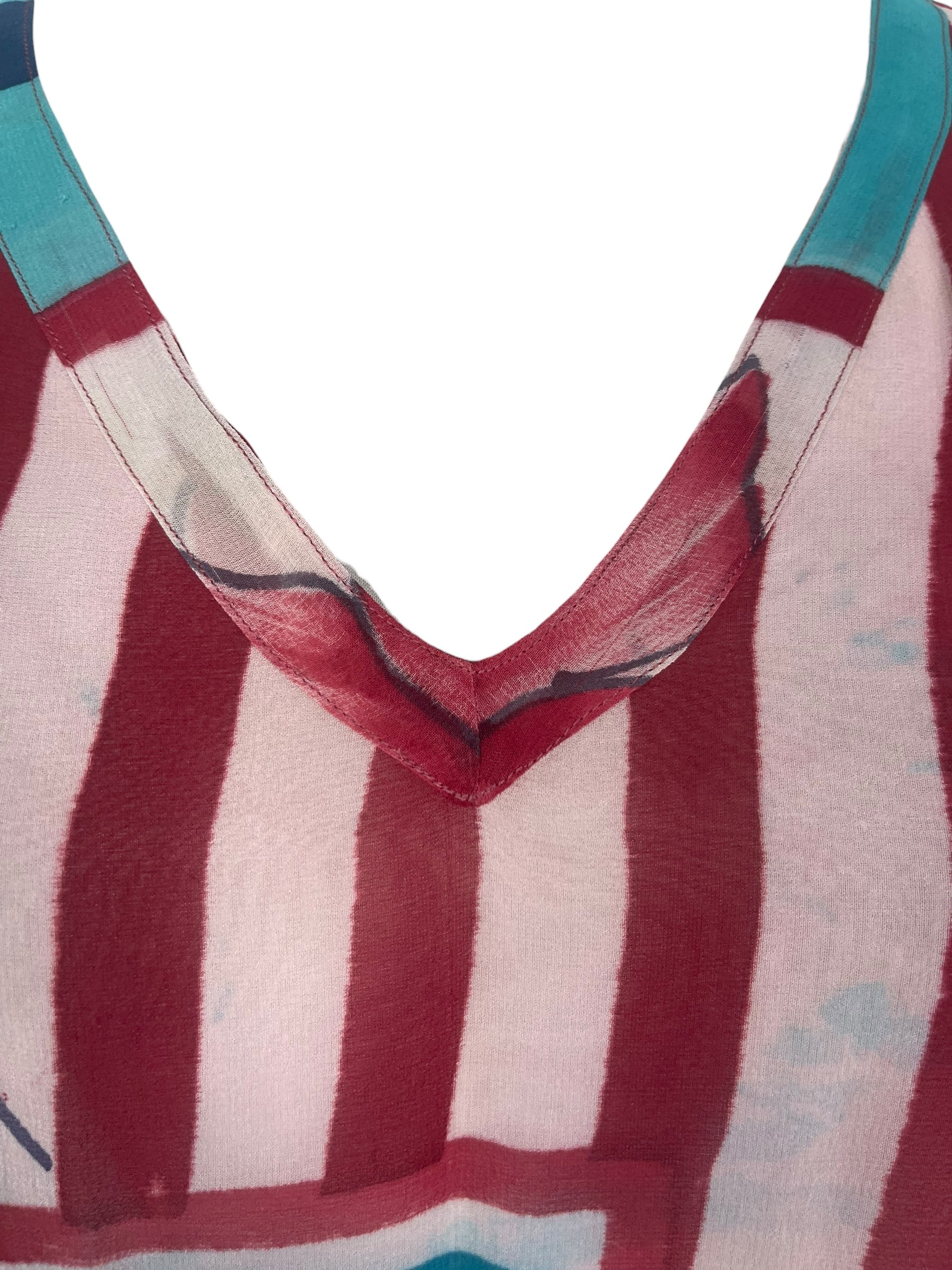 PREVIEW PRG7789  Sheer Wabi Sabi Pure Silk Midi Length Kaftan