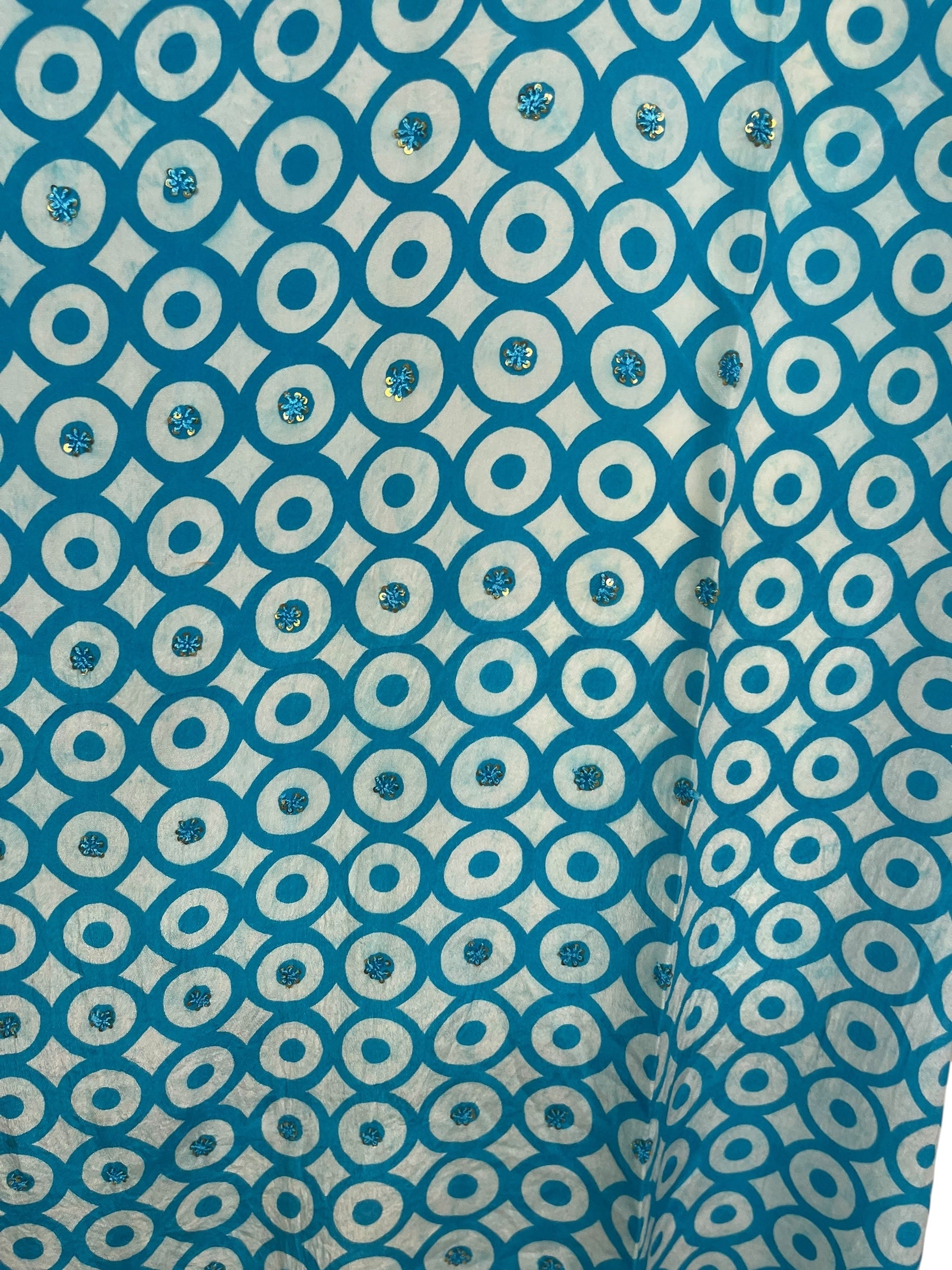 PRC8252 Wabi Sabi Pure Silk Midi Length Kaftan