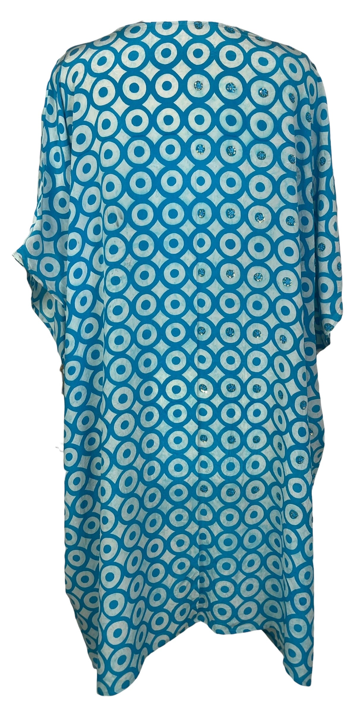 PREVIEW PRC8252  Wabi Sabi Pure Silk Midi Length Kaftan