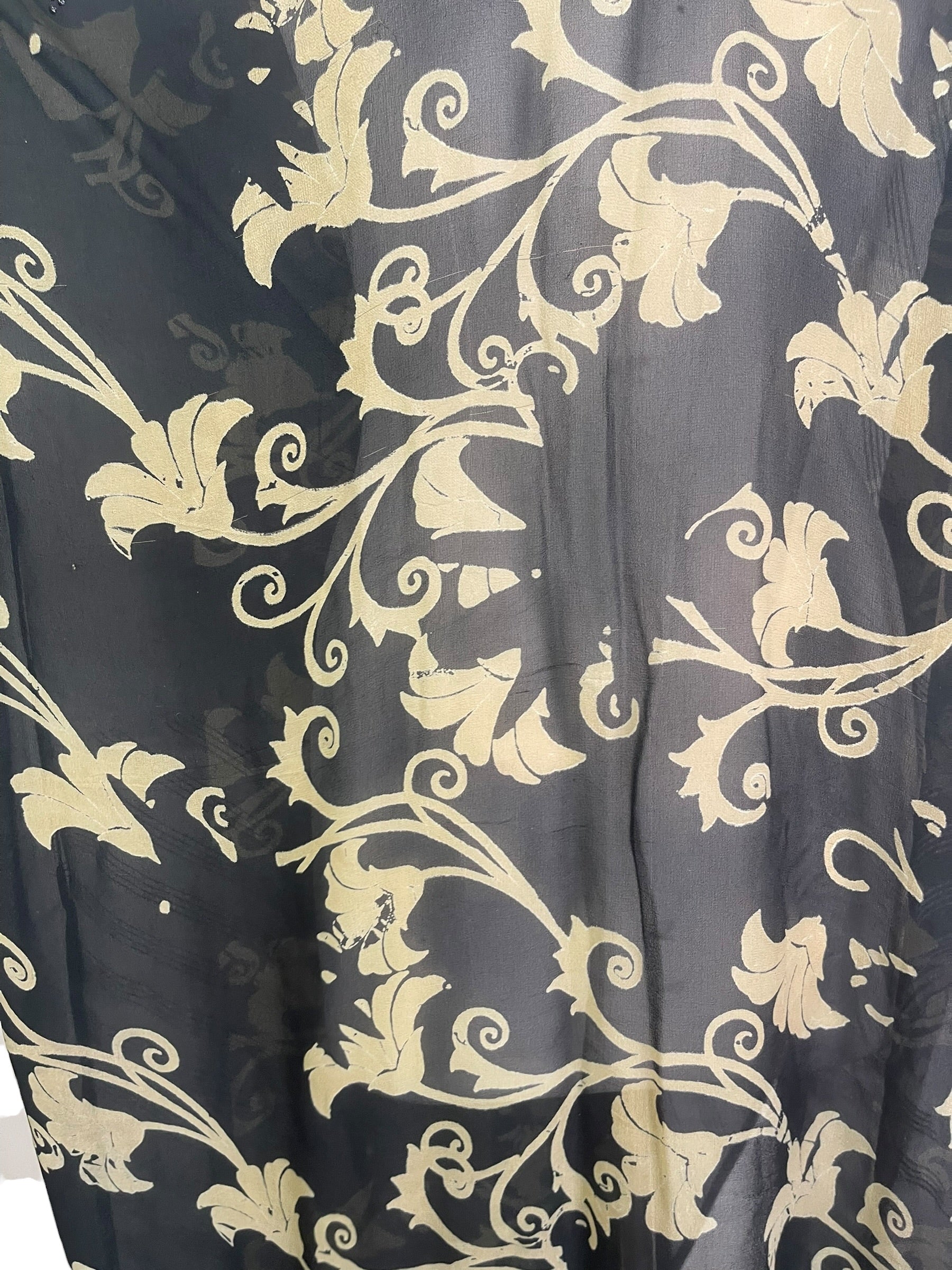 Releases Sunday August 9th at 8pm EST PRG9139 Sheer Wabi Sabi Pure Silk Maxi Kaftan