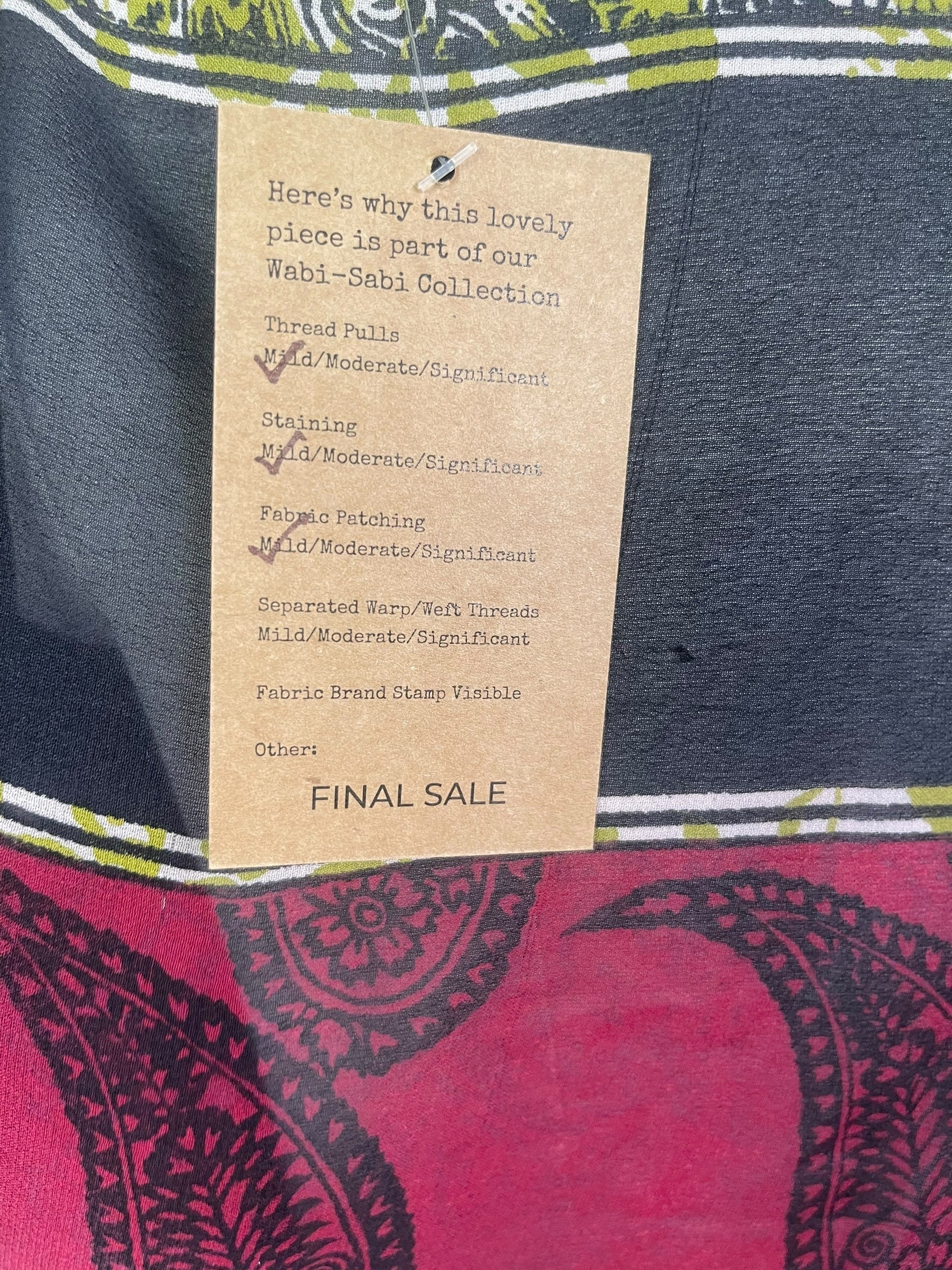 PREVIEW PRG7792 Sheer  Wabi Sabi Pure Silk Midi Length Kaftan