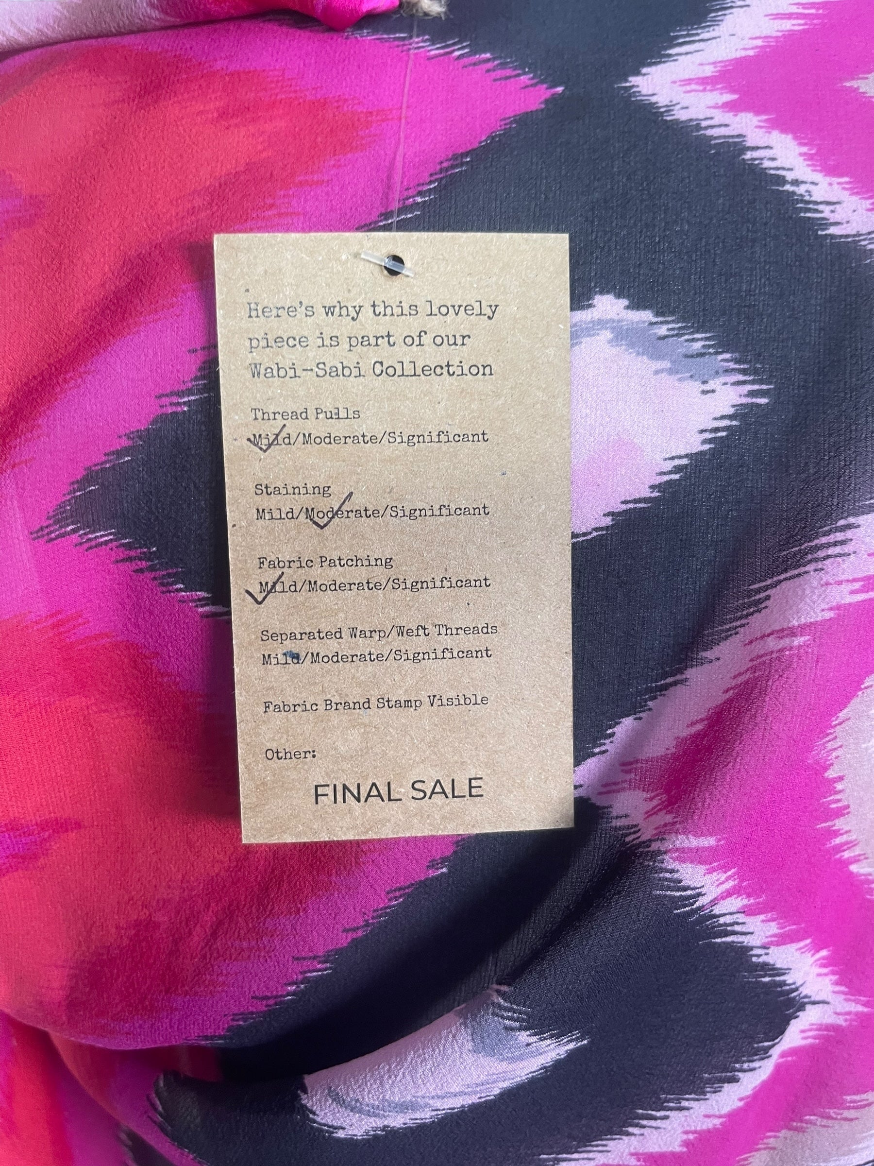 PREVIEW PRG8576 Sheer  Wabi Sabi Pure Silk Midi Length Kaftan