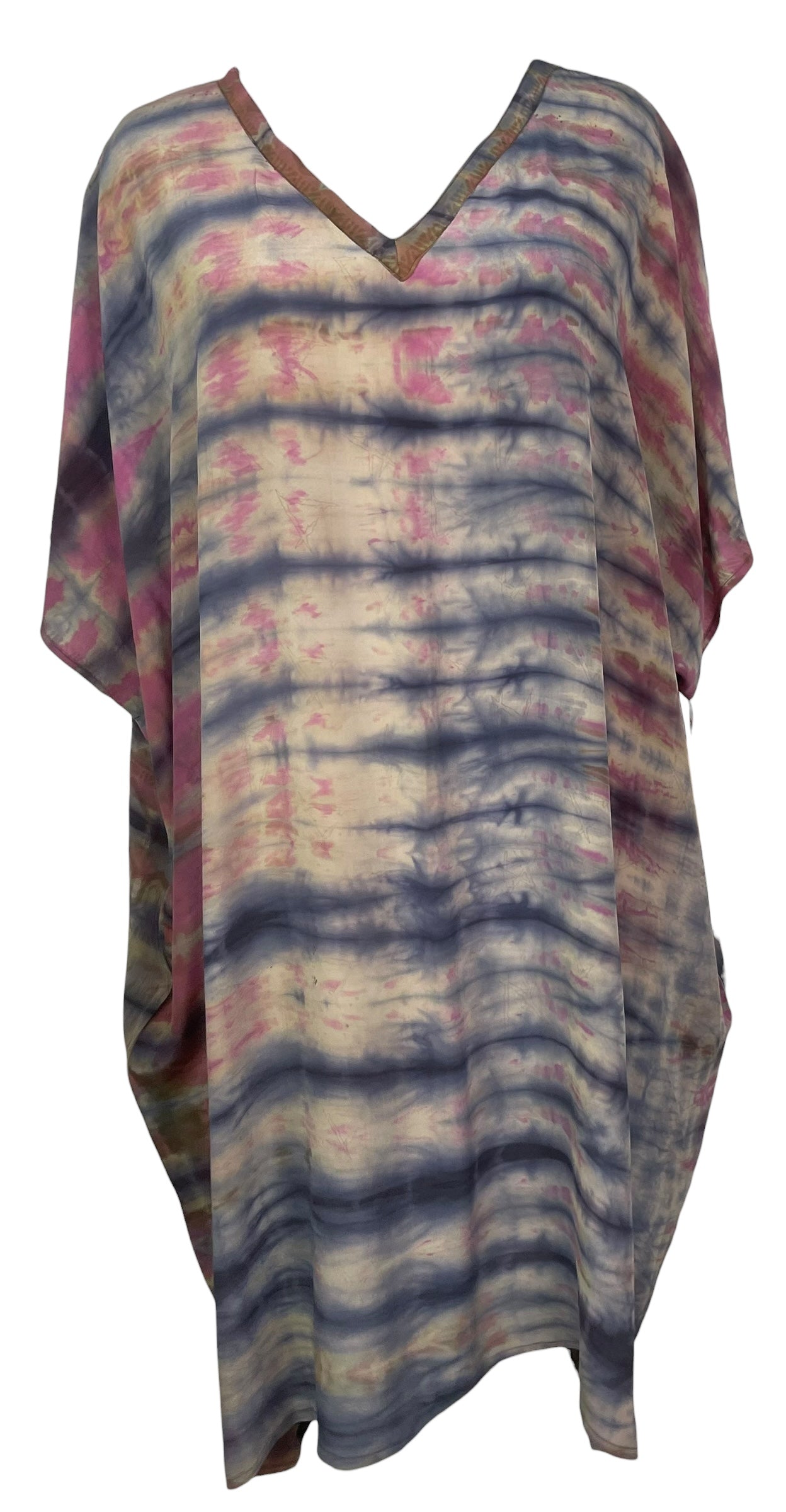 PREVIEW PRC8543  Wabi Sabi Pure Silk Midi Length Kaftan