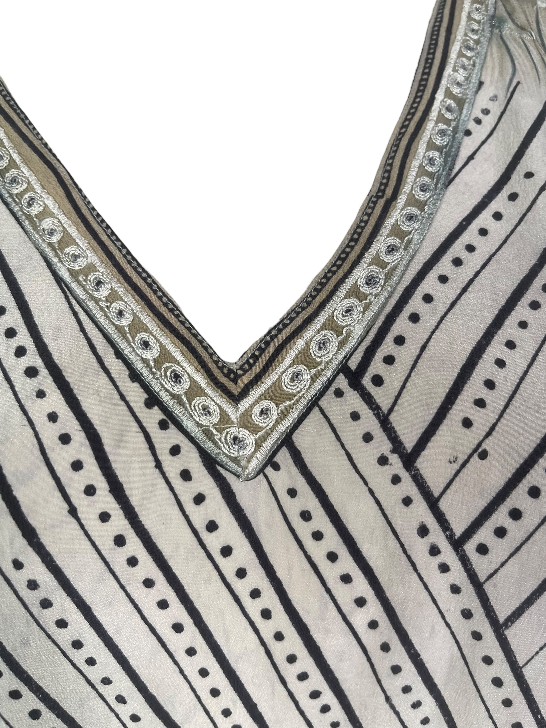 PREVIEW PRC8298  Wabi Sabi Pure Silk Midi Length Kaftan