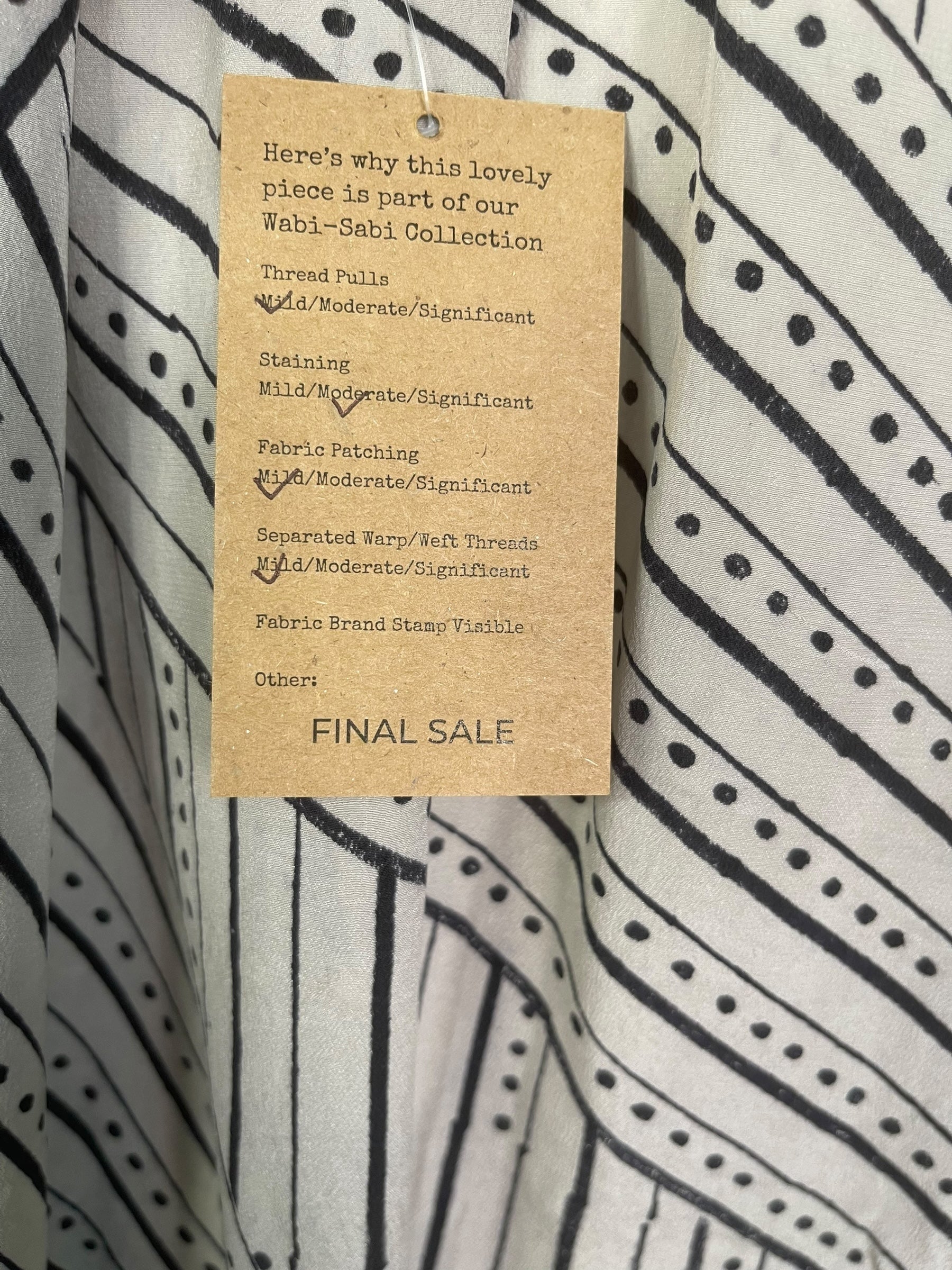 PREVIEW PRC8298  Wabi Sabi Pure Silk Midi Length Kaftan