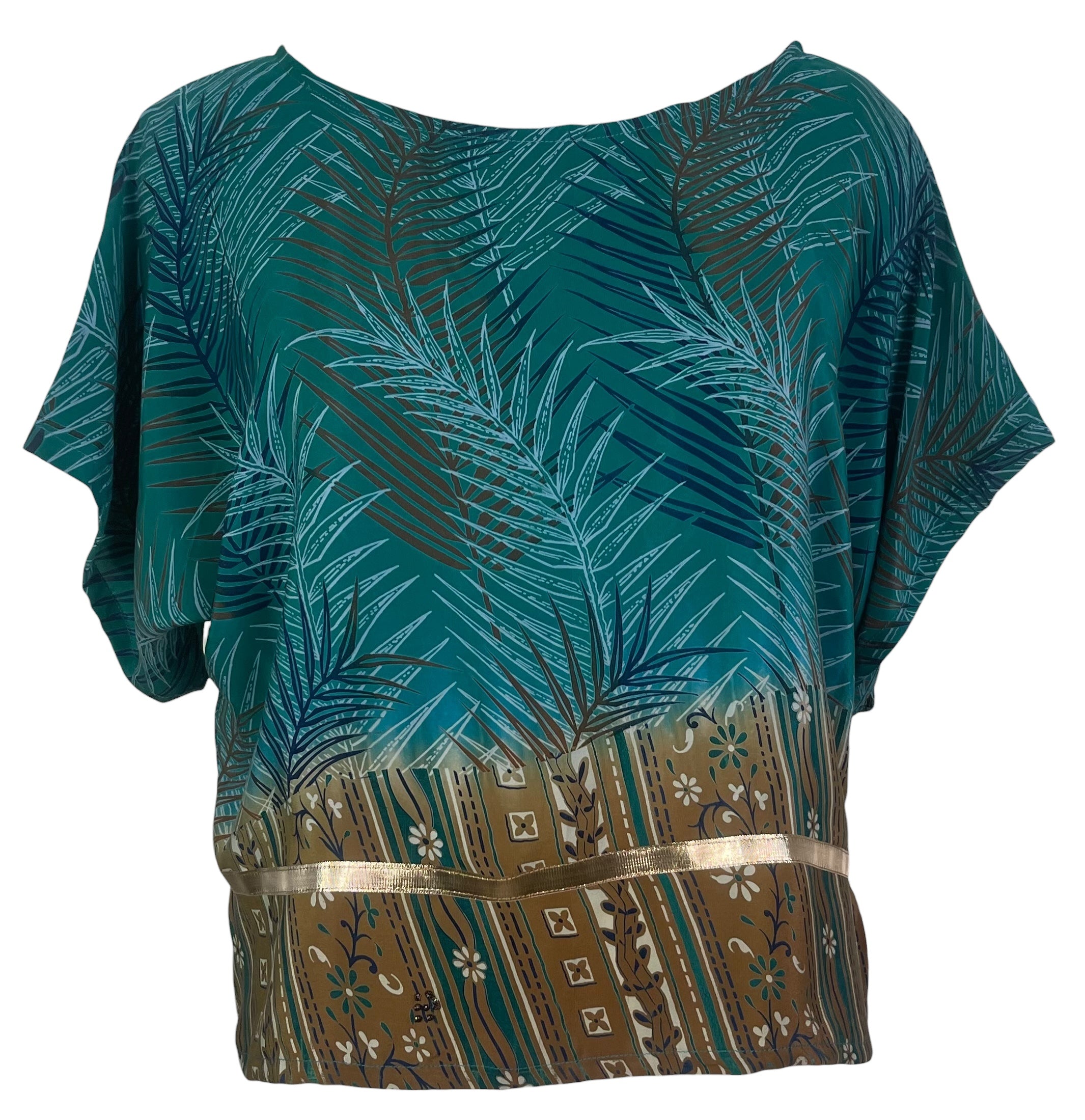 MISSING FABRIC VIDEO PRC8472 Avatar Pure Silk Boxy Top