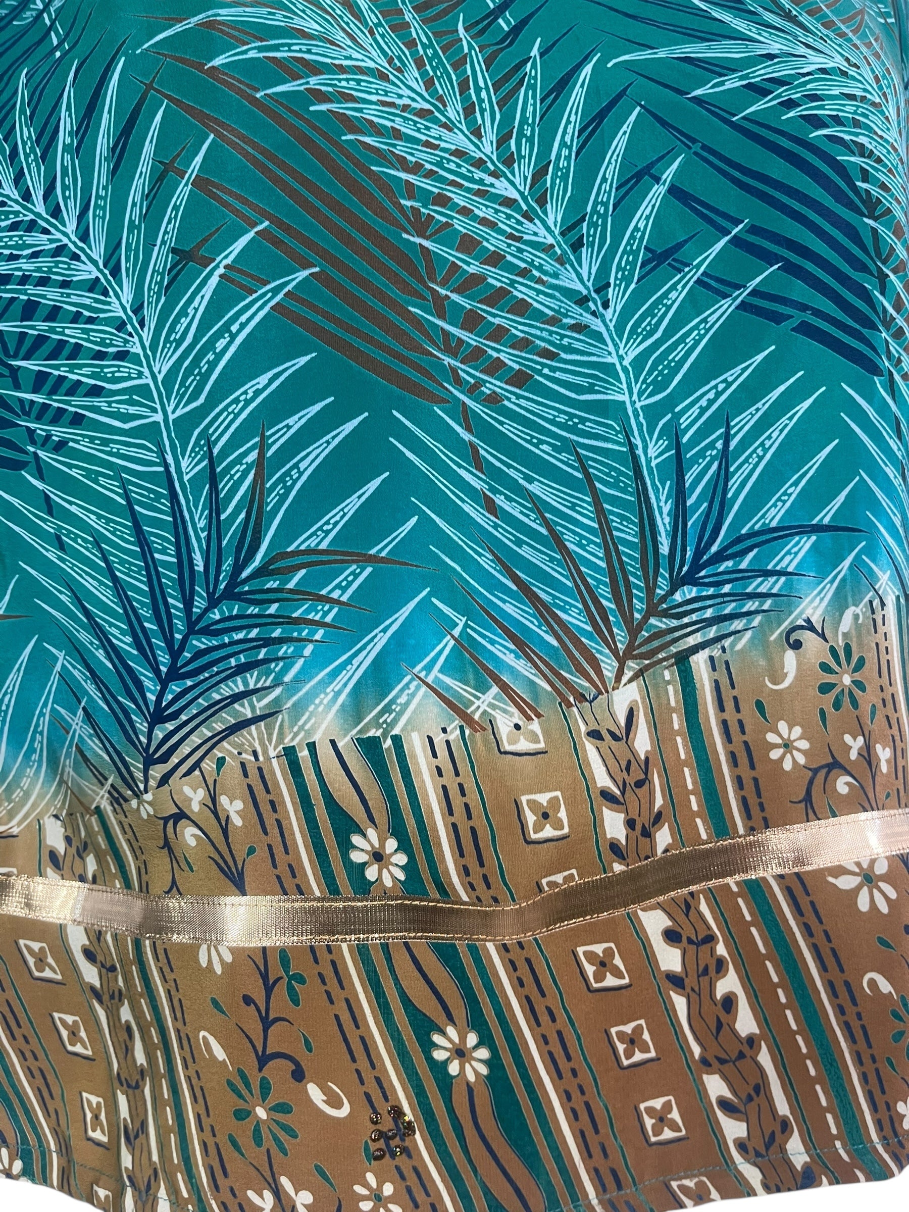 MISSING FABRIC VIDEO PRC8472 Avatar Pure Silk Boxy Top