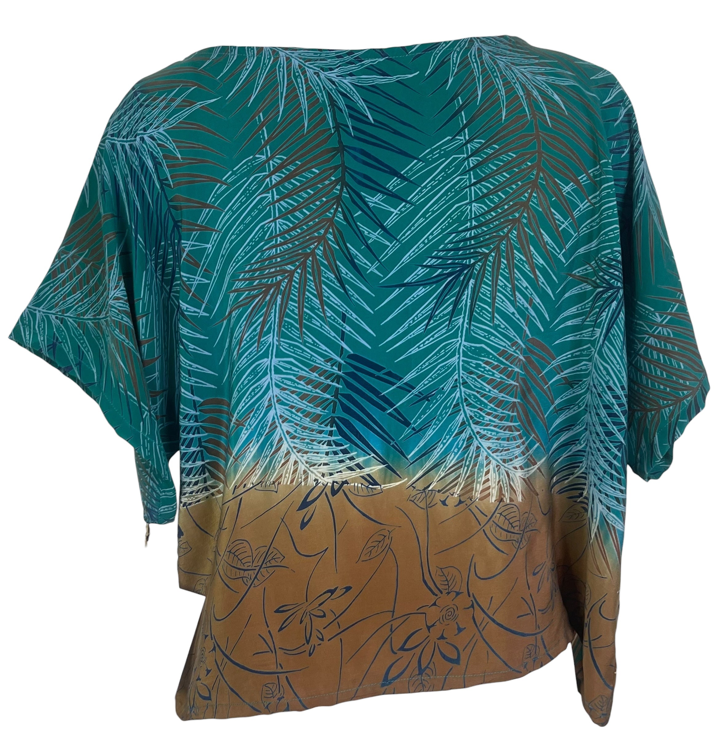 MISSING FABRIC VIDEO PRC8472 Avatar Pure Silk Boxy Top