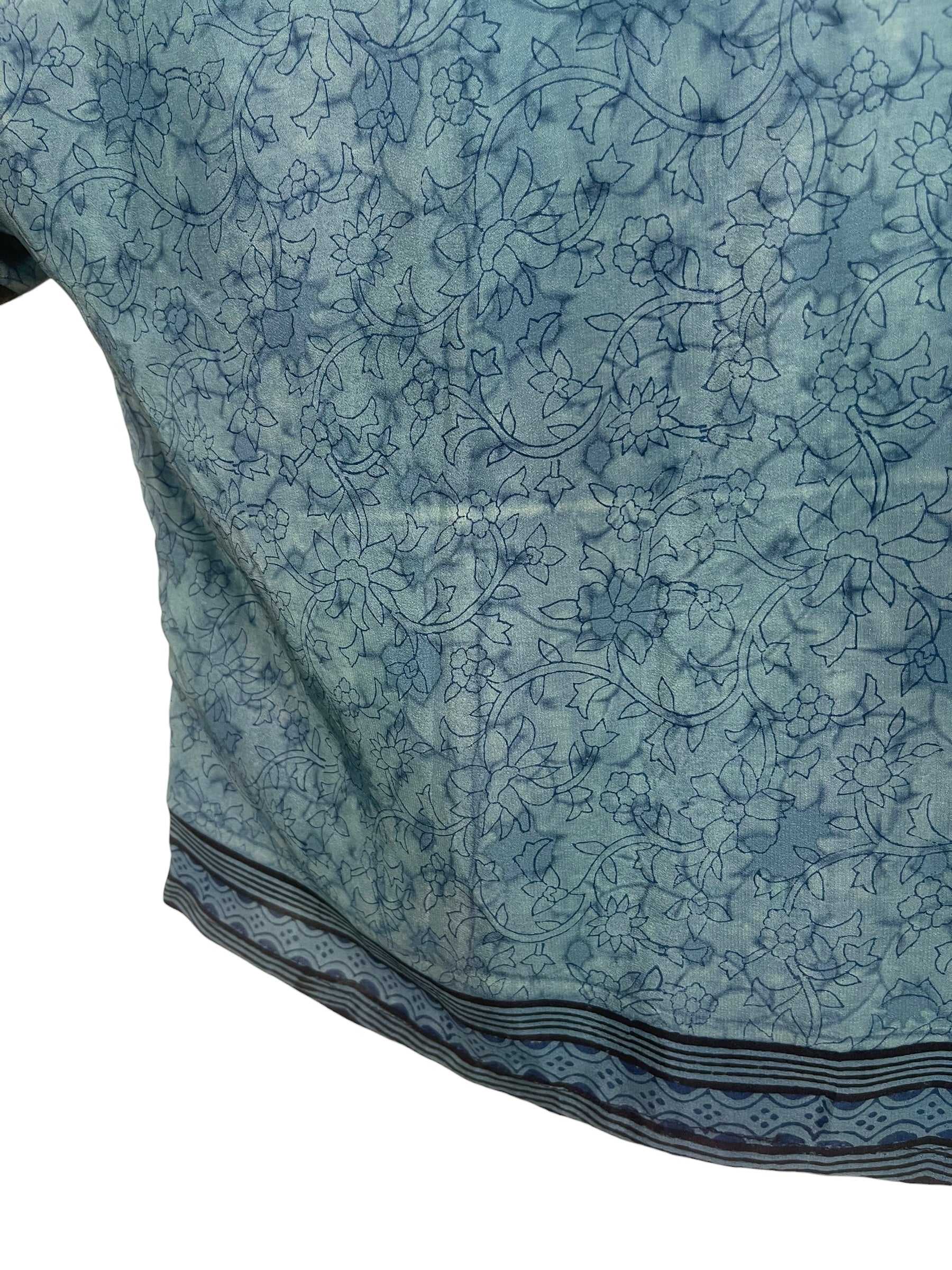 PREVIEW PRC7981 Avatar Pure Silk Boxy Top by FEBRUARY2026 – Handmade ethical Boxy Top from sariKNOTsari using upcycled silk. Designed in Canada for travel and slow fashion, loved from Toronto to LA to Sydney.