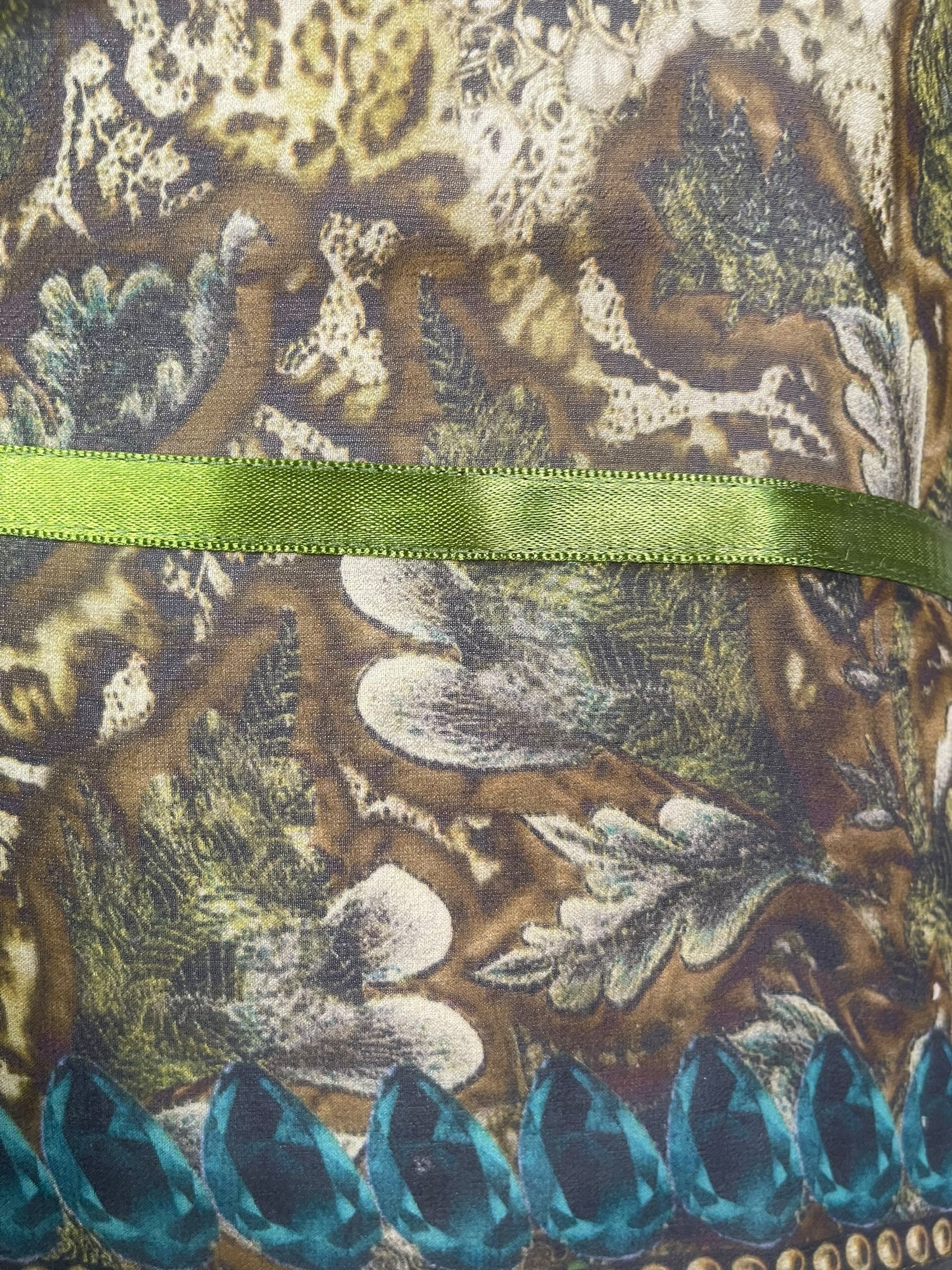 PRG8030 Sheer Avatar Pure Silk Boxy Top