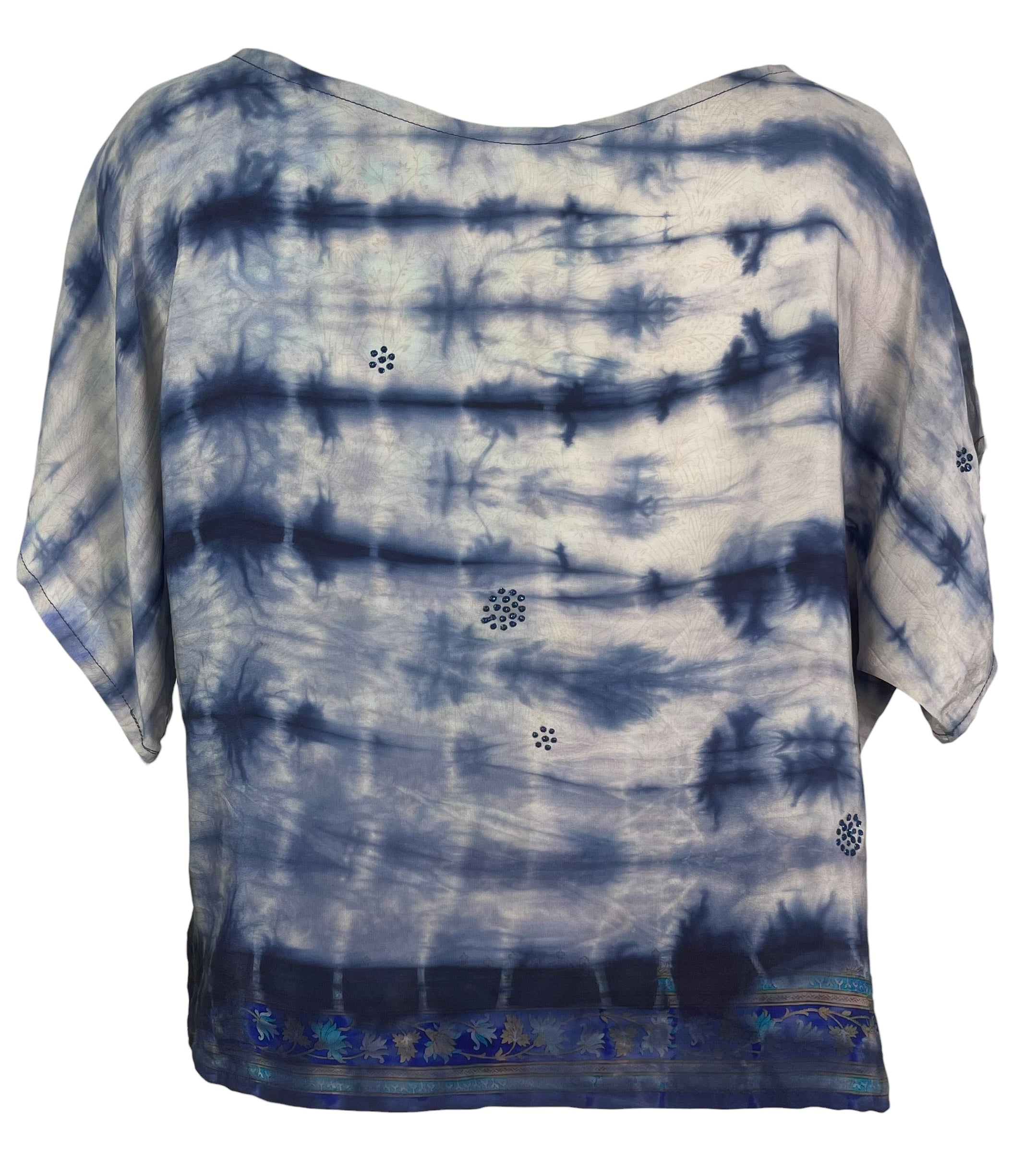 PRC8470 Avatar Pure Silk Boxy Top