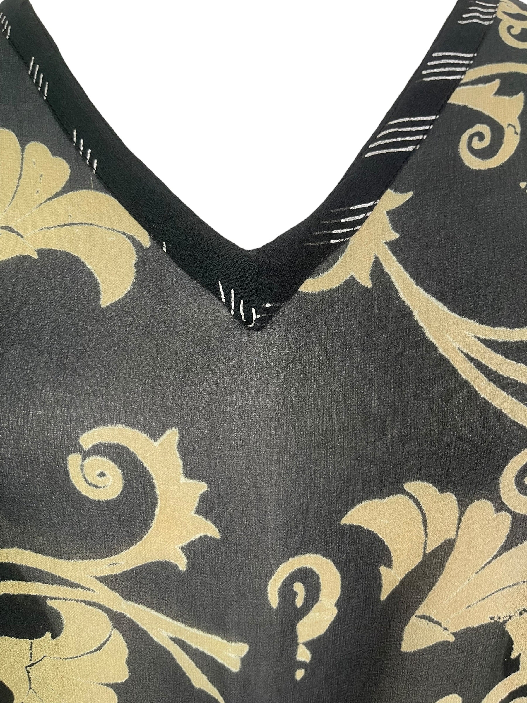 Releases Sunday August 9th at 8pm EST PRG9139 Sheer Wabi Sabi Pure Silk Midi Length Kaftan