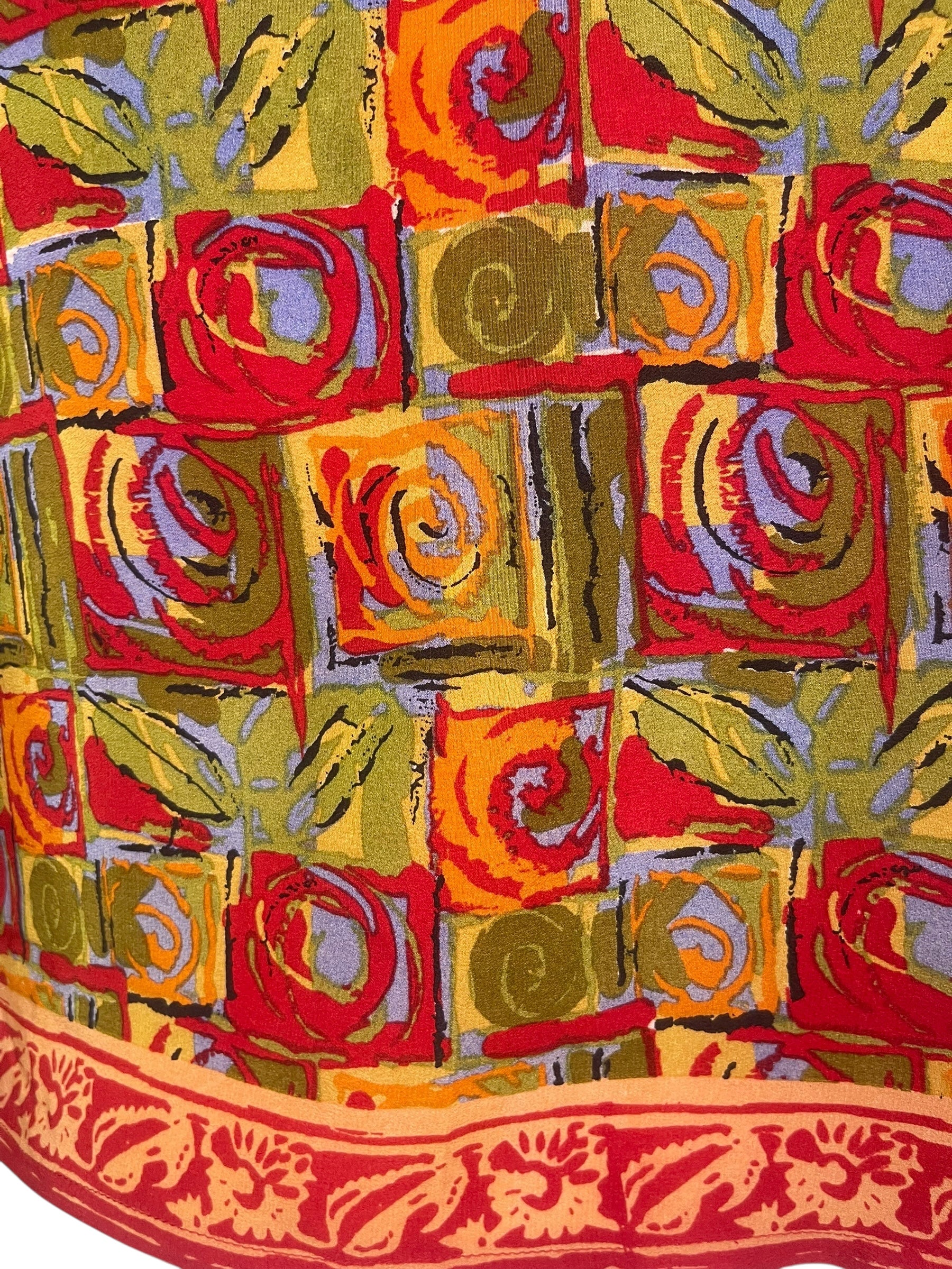 PRC8468 Avatar Pure Silk Boxy Top