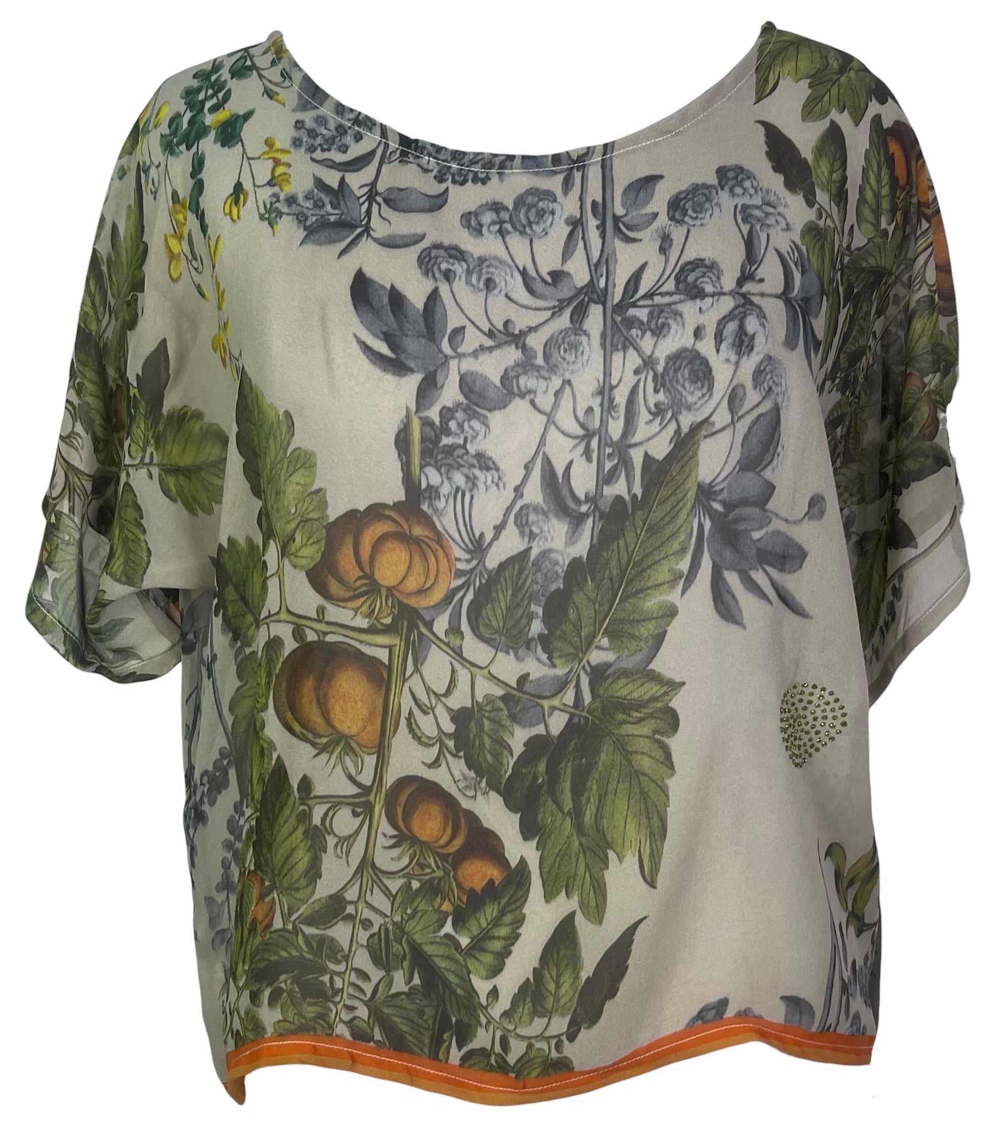 PREVIEW PRG8049 Sheer  Avatar Pure Silk Boxy Top by FEBRUARY2026 – Handmade ethical Boxy Top from sariKNOTsari using upcycled silk. Designed in Canada for travel and slow fashion, loved from Toronto to LA to Sydney.