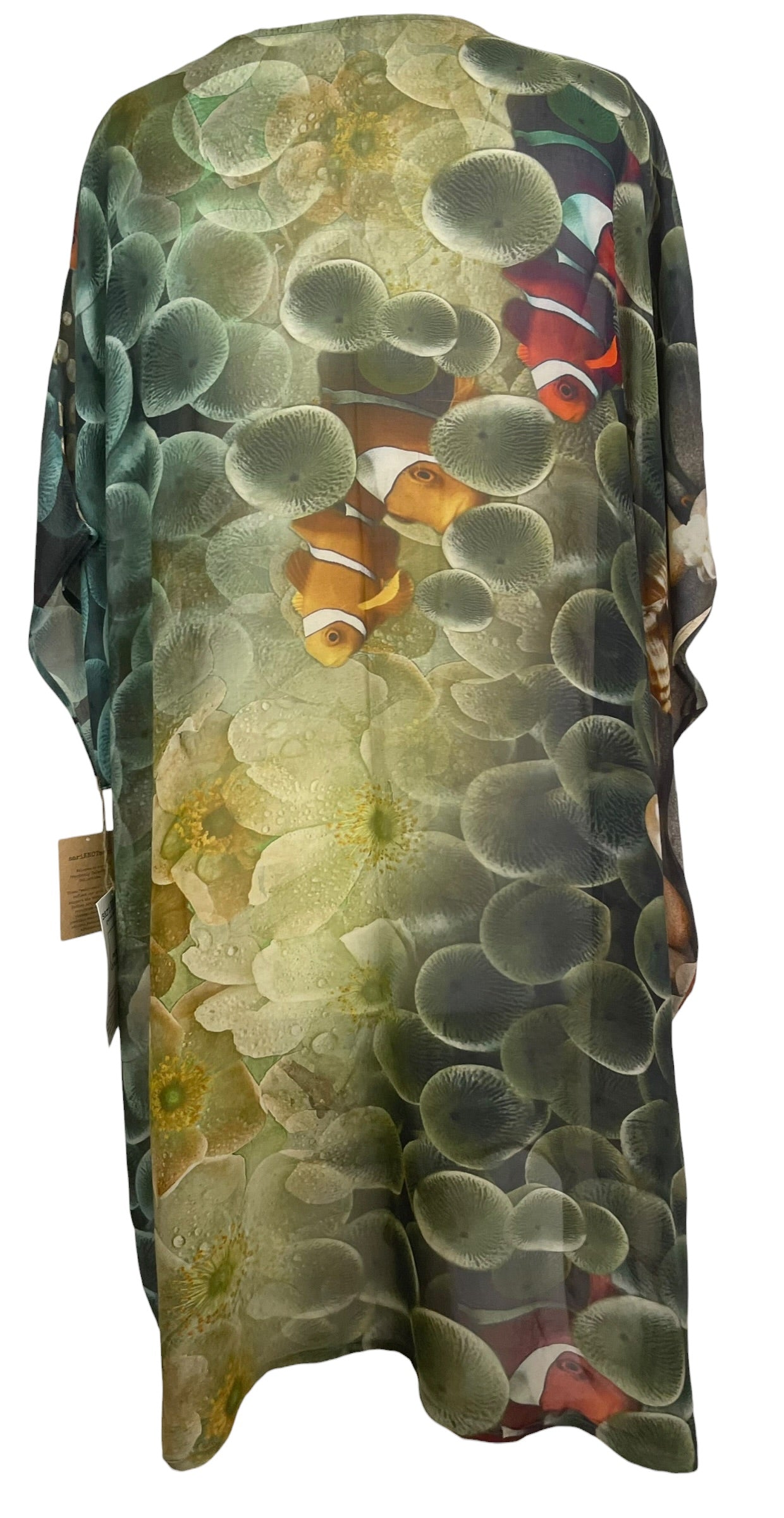 Releases Sunday at 8pm EST PRG9129 Sheer  Wabi Sabi Pure Silk Midi Length Kaftan