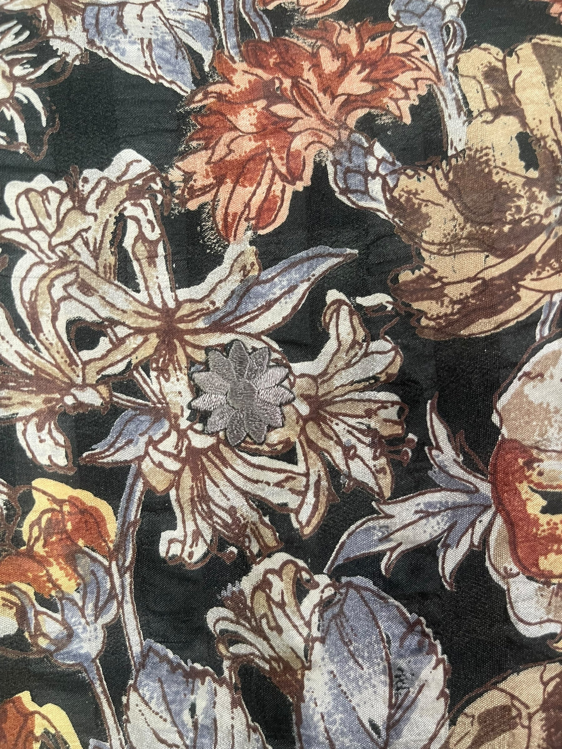 MISSING FABRIC VIDEO PRC7776 Avatar Pure Silk Boxy Top