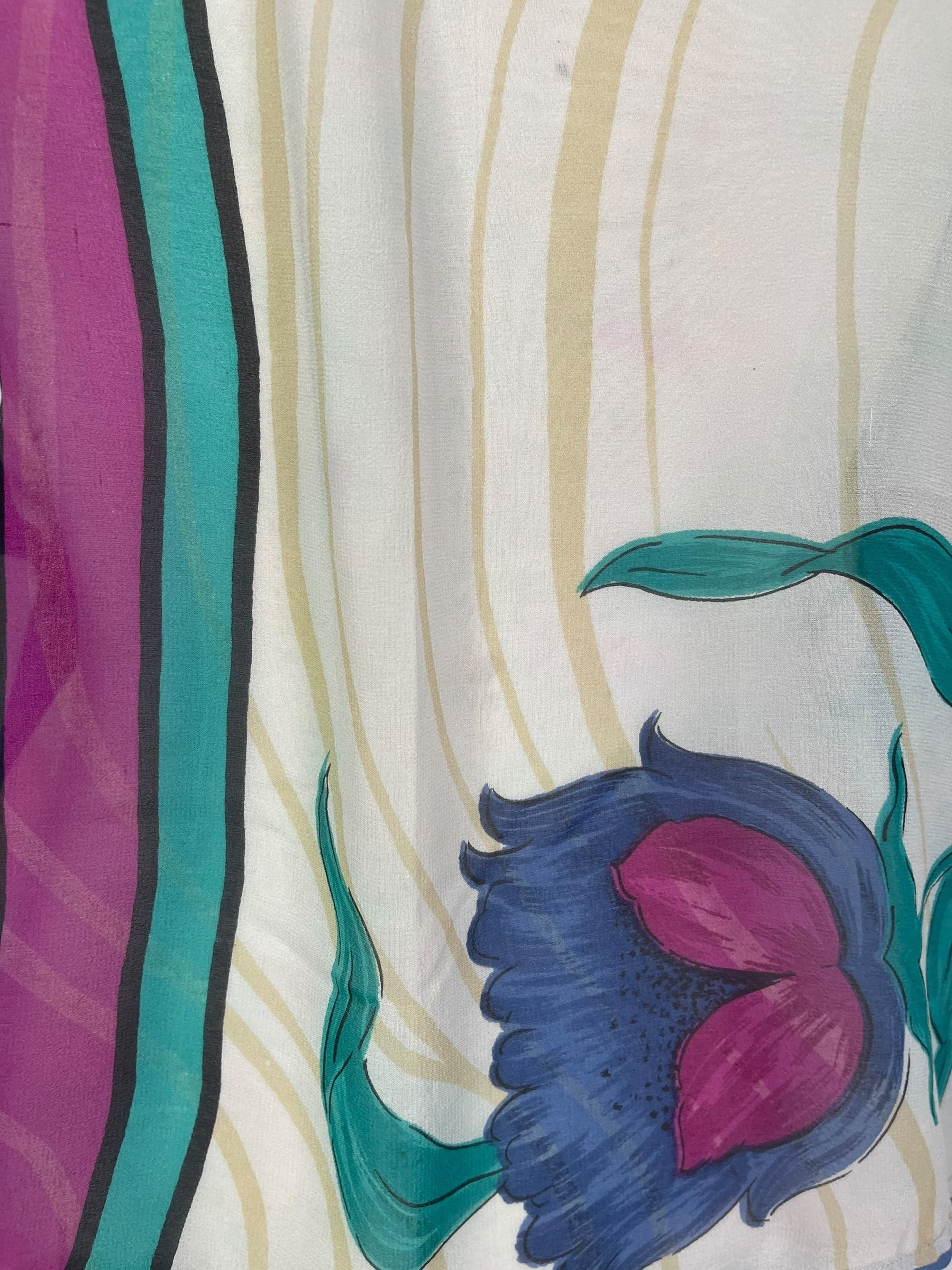 PREVIEW PRG8052 Sheer  Wabi Sabi Pure Silk Boxy Top by FEBRUARY2026 – Handmade ethical Boxy Top from sariKNOTsari using upcycled silk. Designed in Canada for travel and slow fashion, loved from Toronto to LA to Sydney.