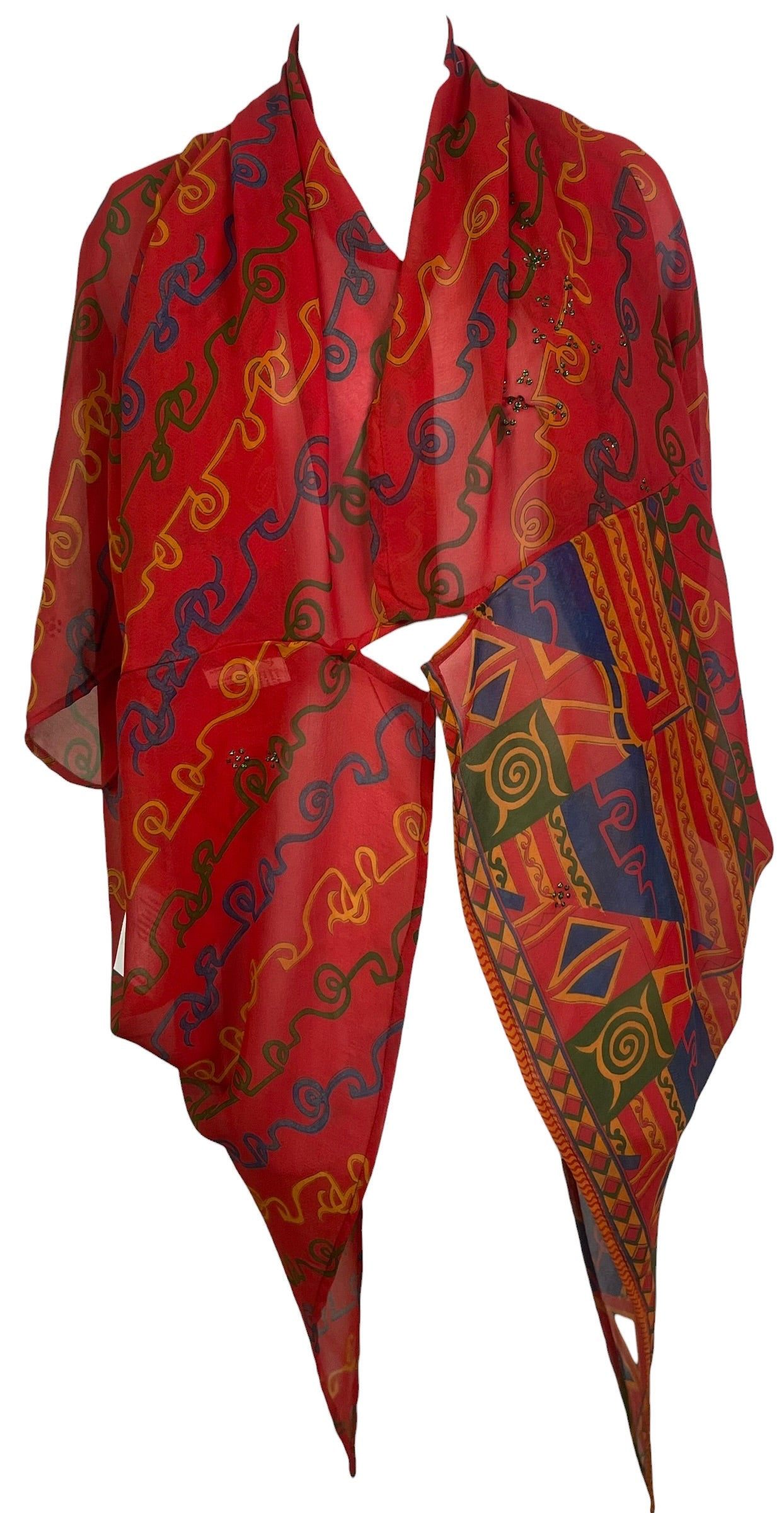 Releases Sunday at 8pm EST PRG9205 Sheer Wabi Sabi Pure Silk Cardigan