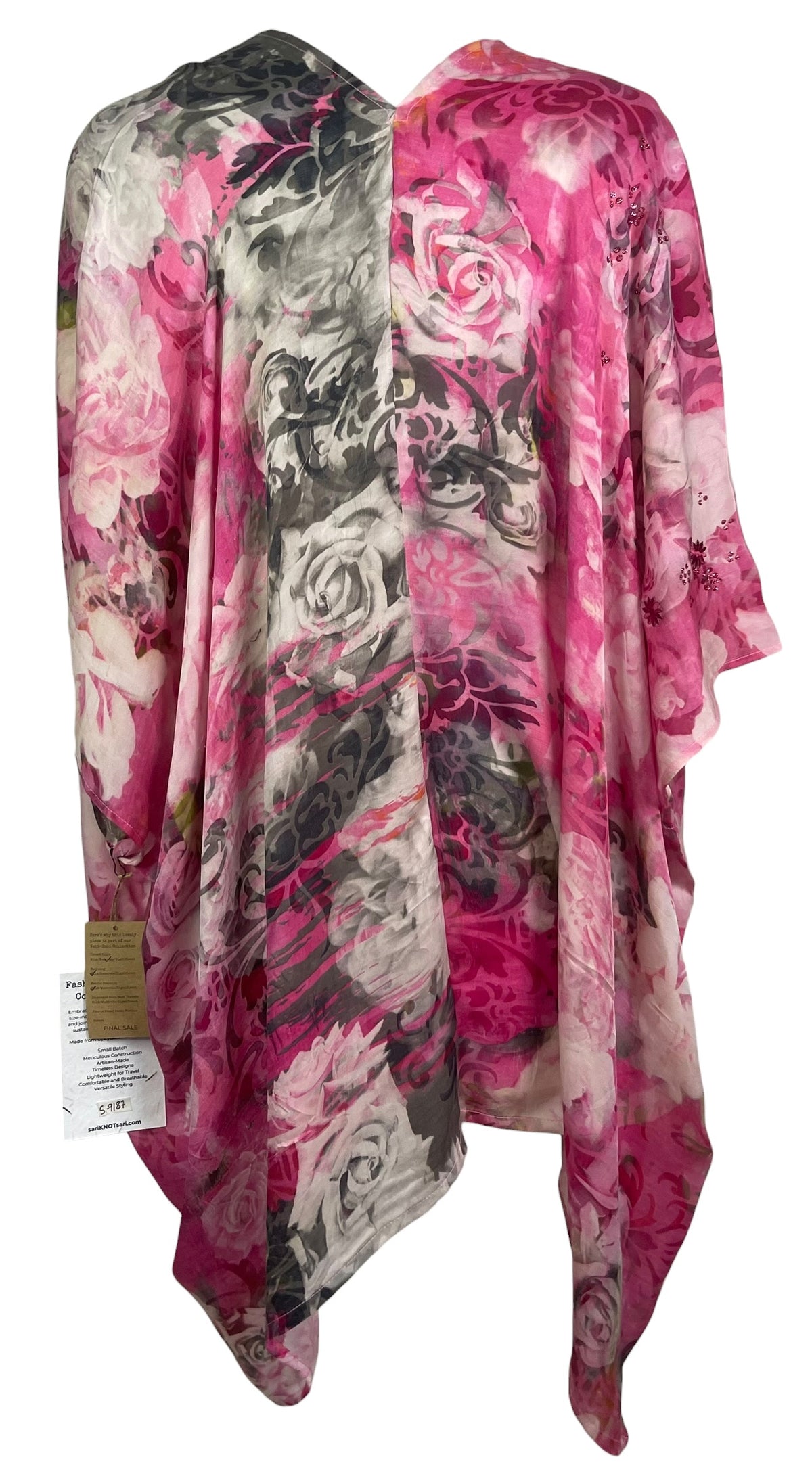 Releases Sunday at 8pm EST  PRS9187 Wabi Sabi Pure Silk Cardigan