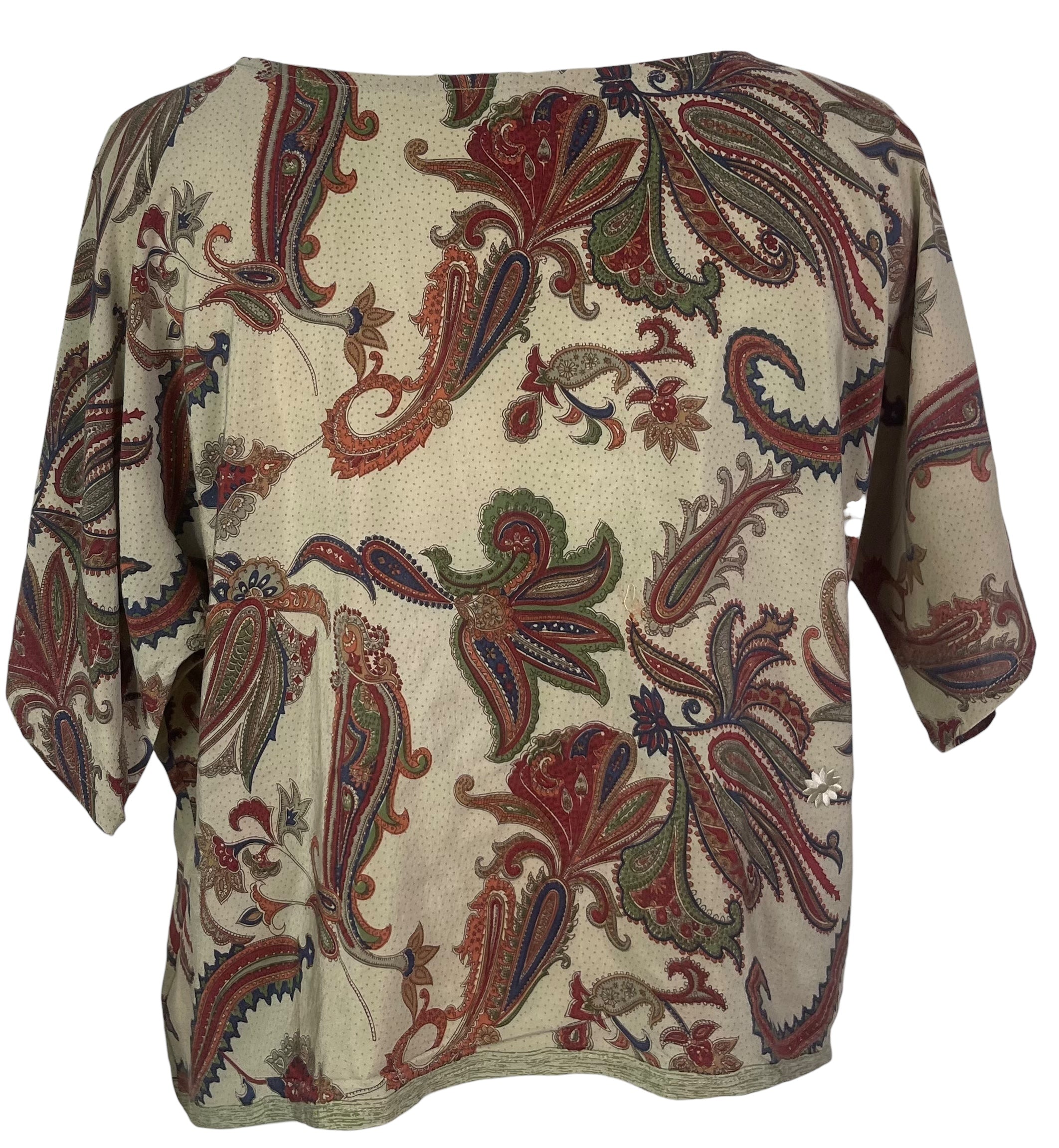 PREVIEW PRC8444 Wabi Sabi Pure Silk Boxy Top by FEBRUARY2026 – Handmade ethical Boxy Top from sariKNOTsari using upcycled silk. Designed in Canada for travel and slow fashion, loved from Toronto to LA to Sydney.