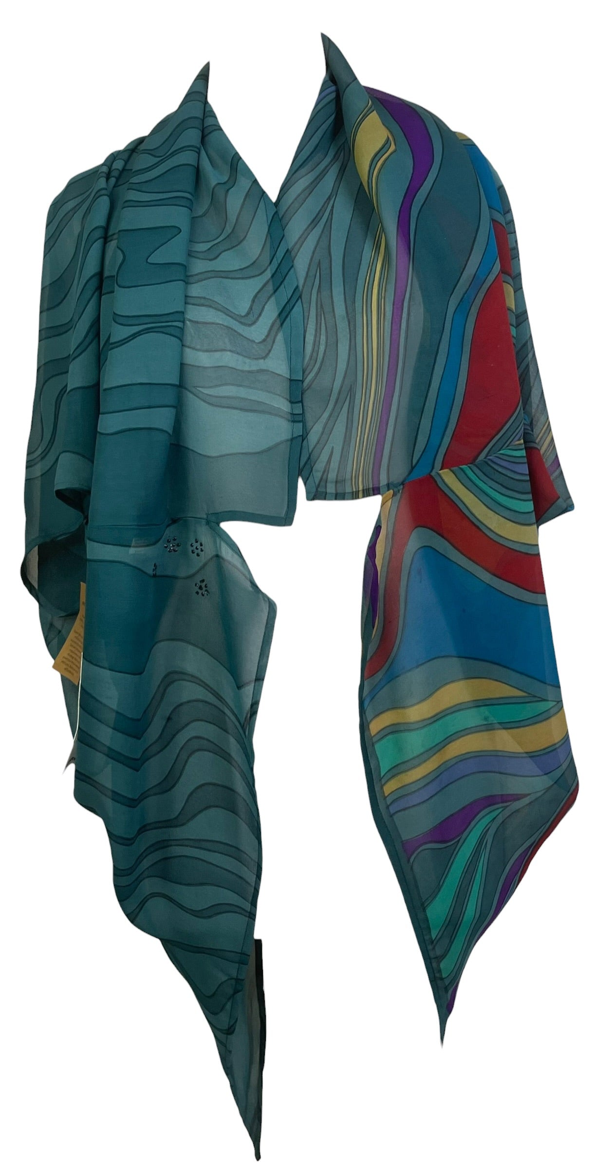 Releases Sunday at 8pm EST PRG9204 Sheer Wabi Sabi Pure Silk Cardigan