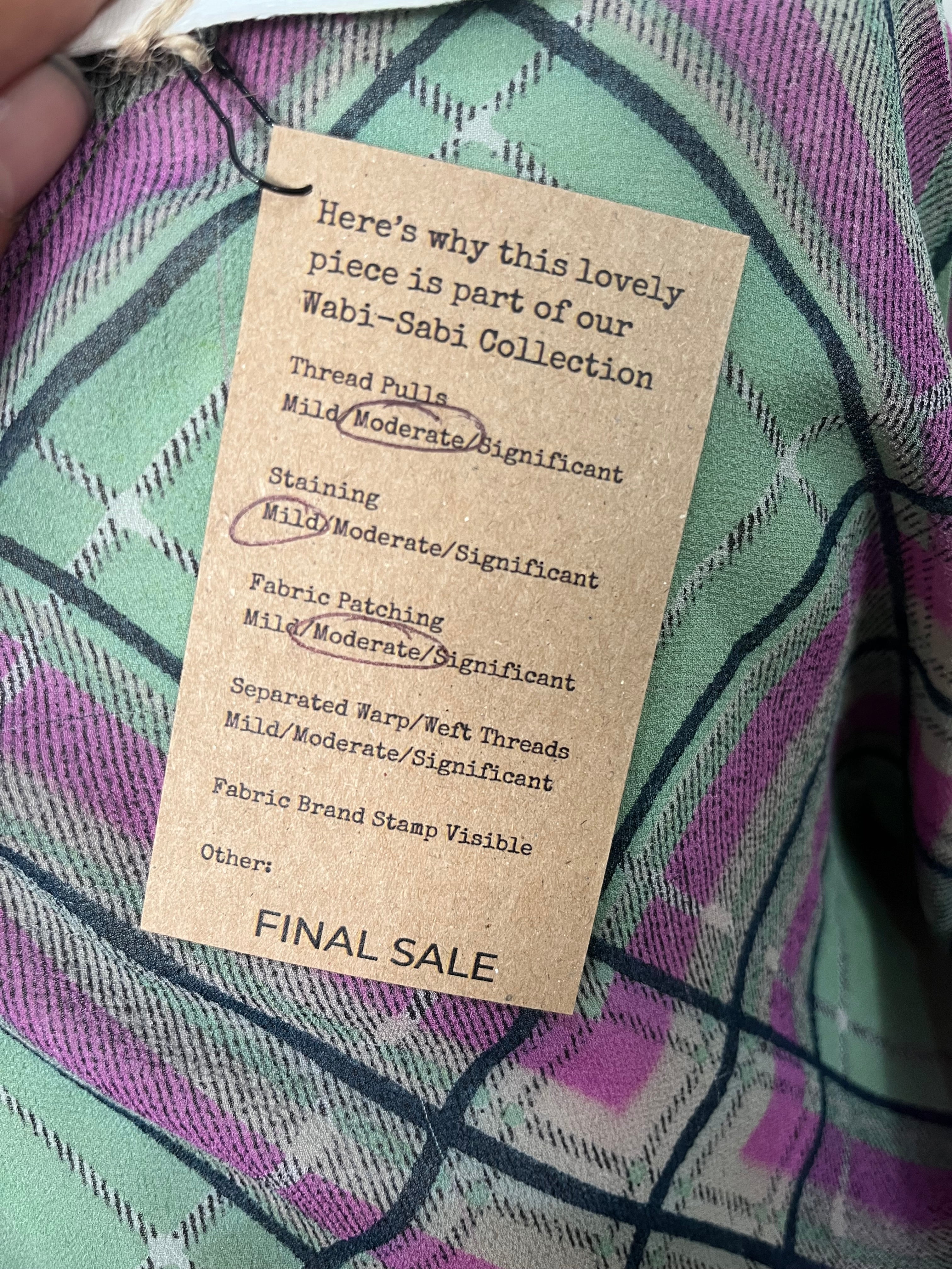 PRG6929 Sheer Wabi Sabi Pure Silk Hi Lo Top