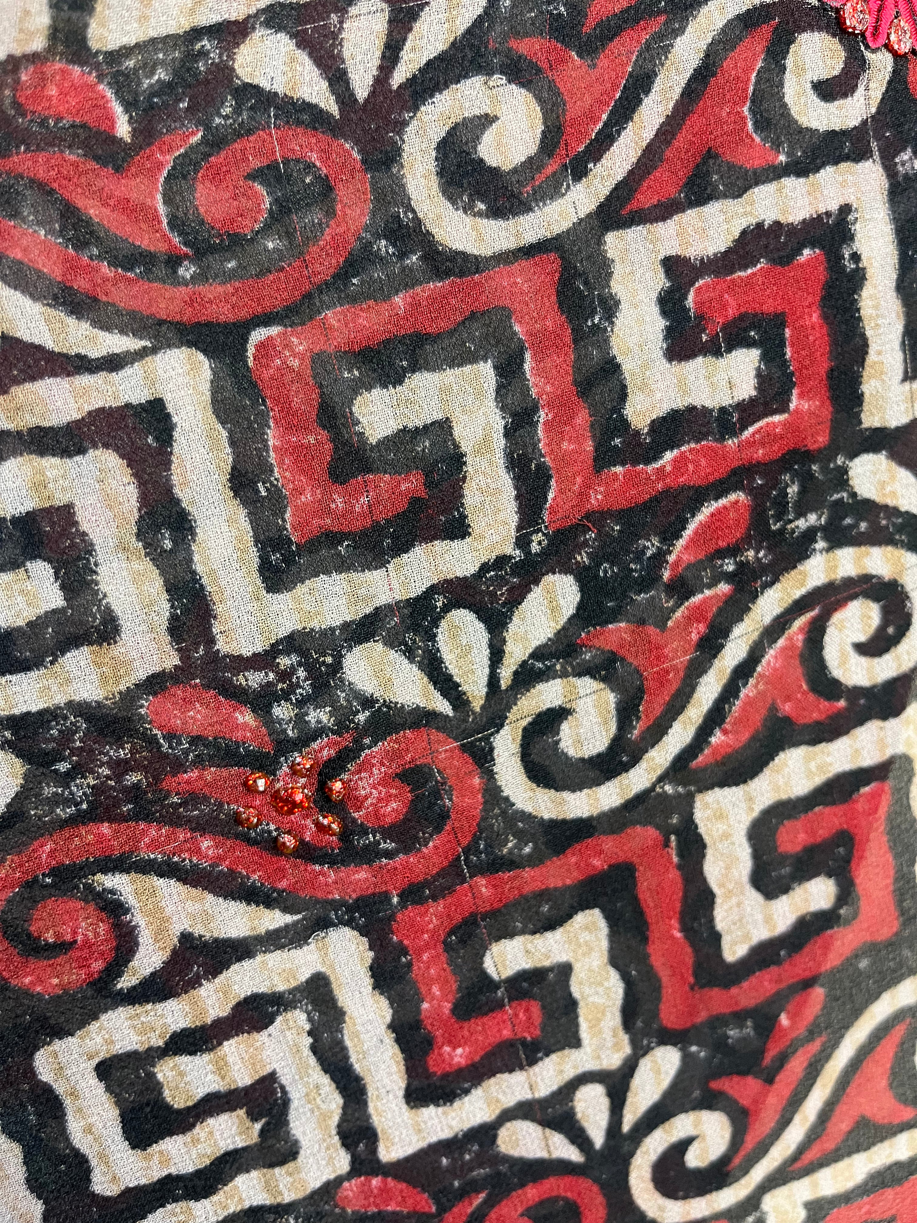 PRG6423 Sheer Wabi Sabi Pure Silk Capelet Poncho