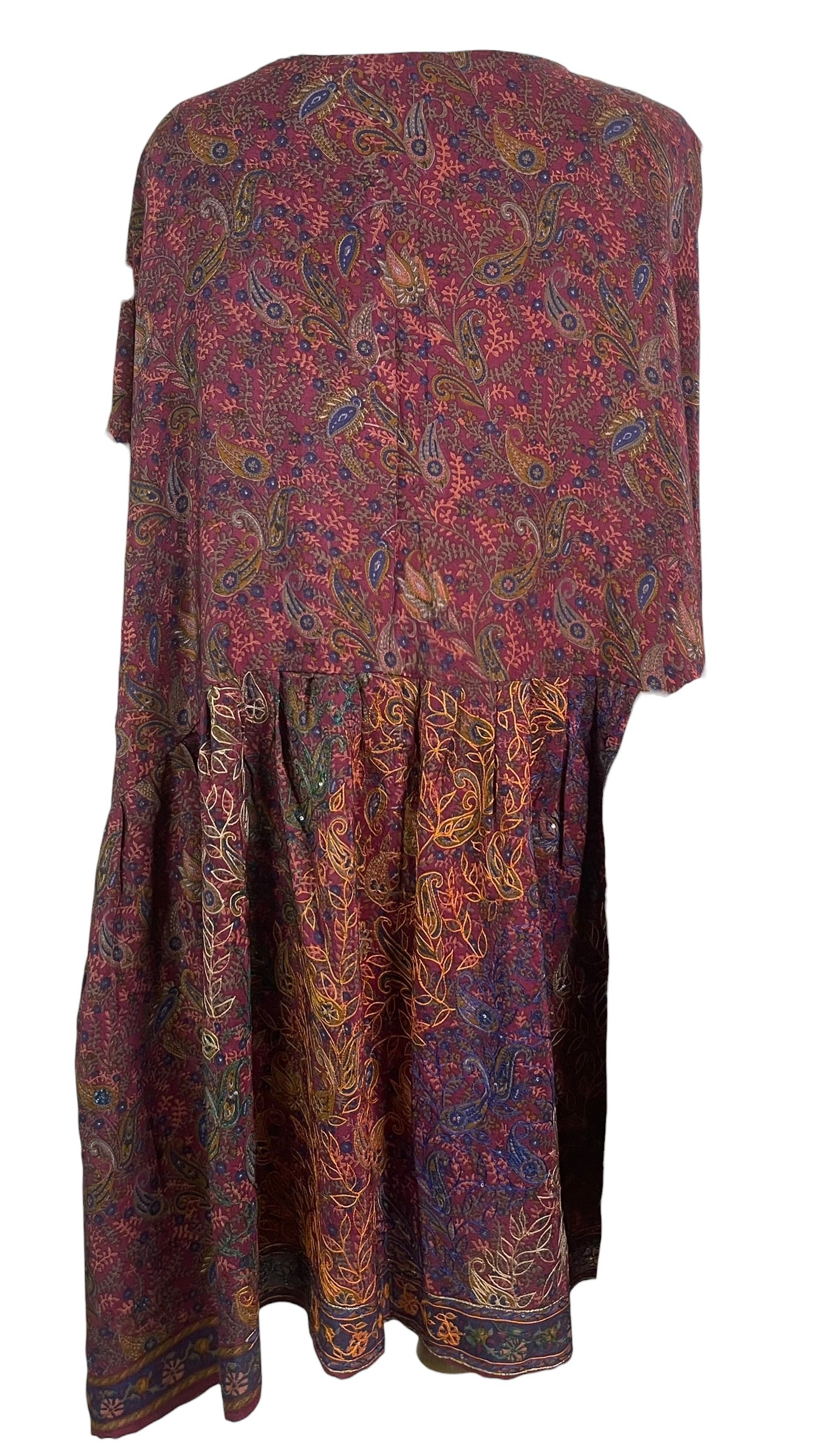 PRC8802 Avatar Pure Silk Boxy Babydoll Dress