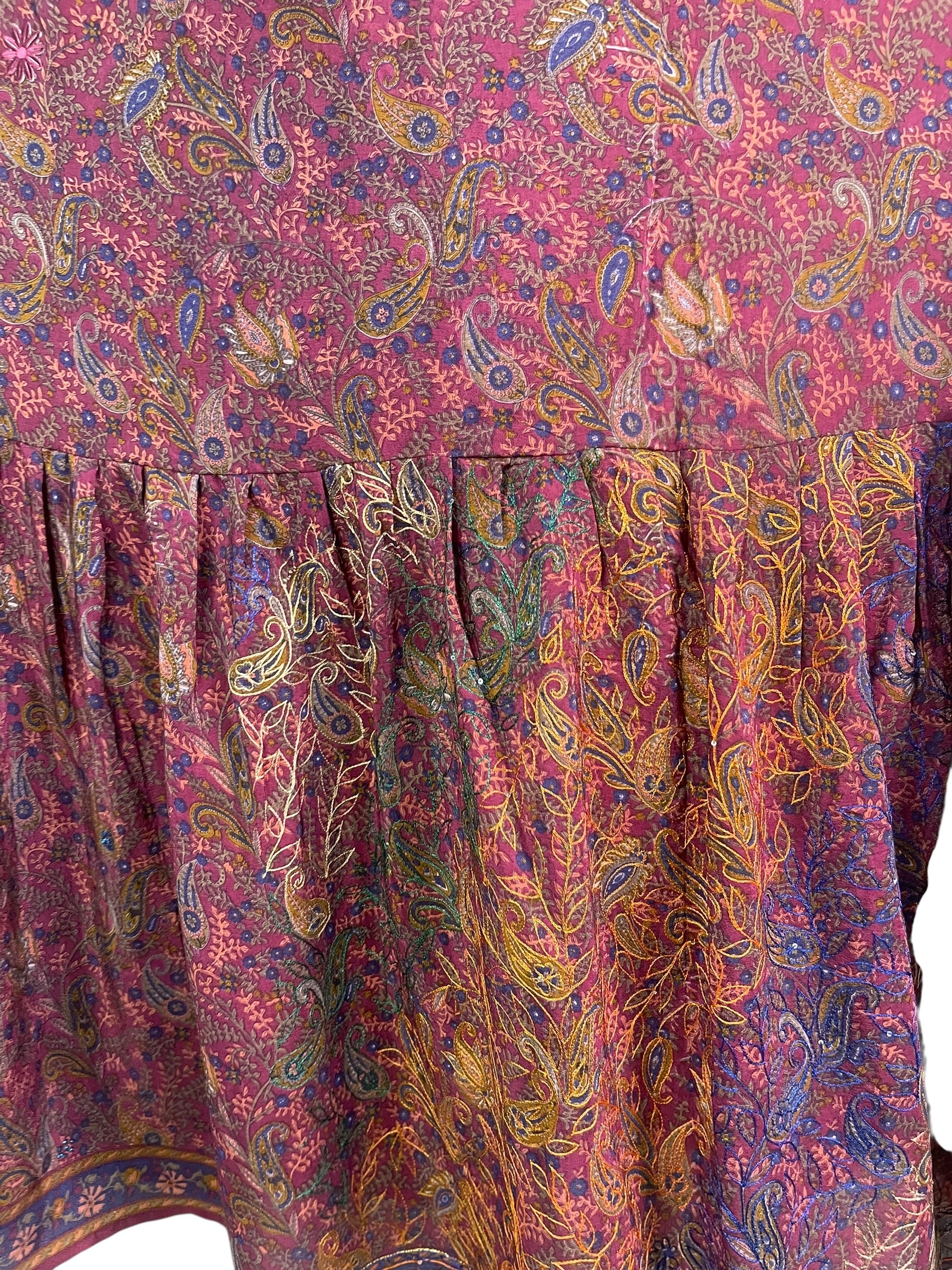 PRC8802 Avatar Pure Silk Boxy Babydoll Dress