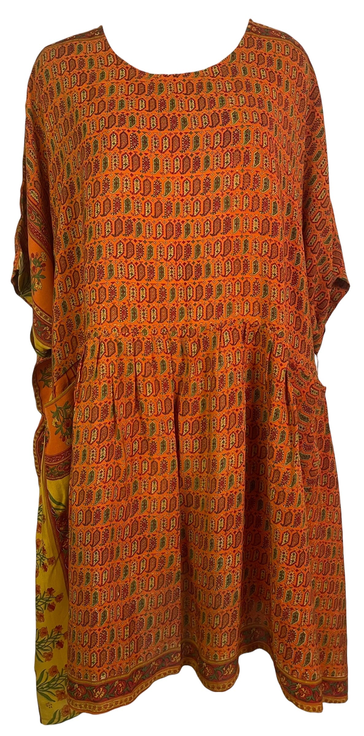 PRC8796 Avatar Pure Silk Boxy Babydoll Dress