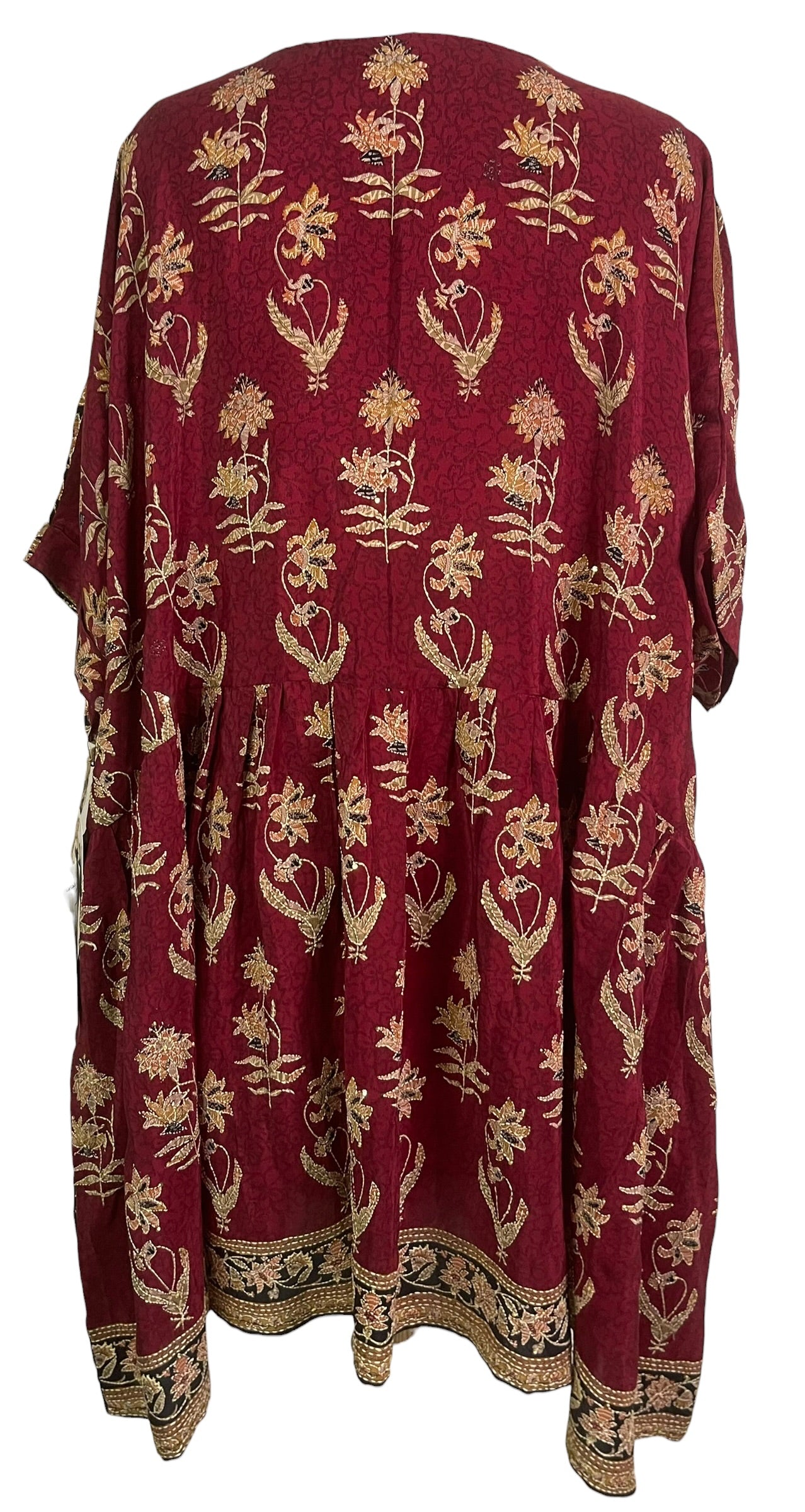 PRC8792 Avatar Pure Silk Boxy Babydoll Dress