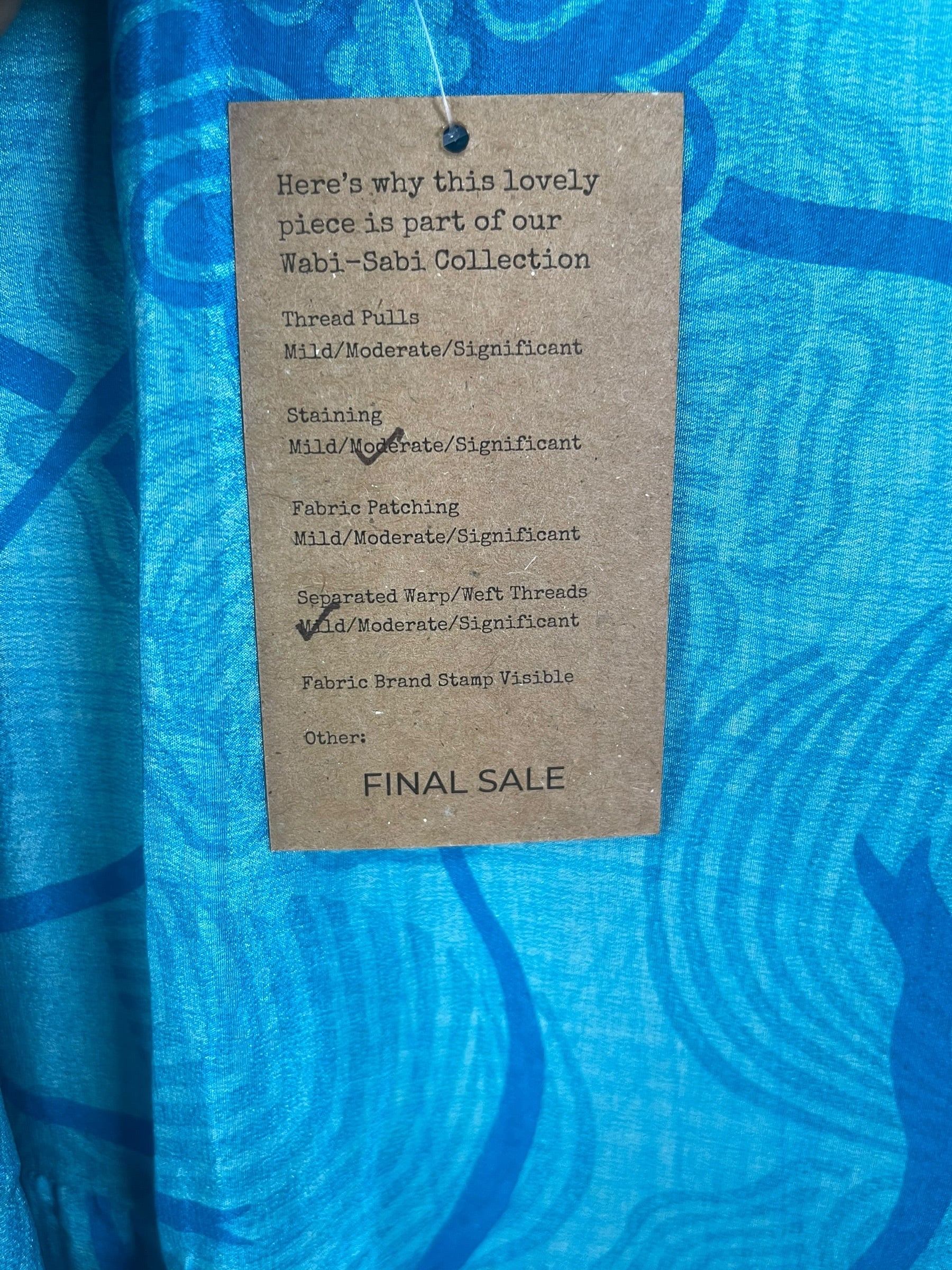 Releases Sunday at 8pm EST PRC8798 Wabi Sabi Pure Silk Boxy Babydoll Dress