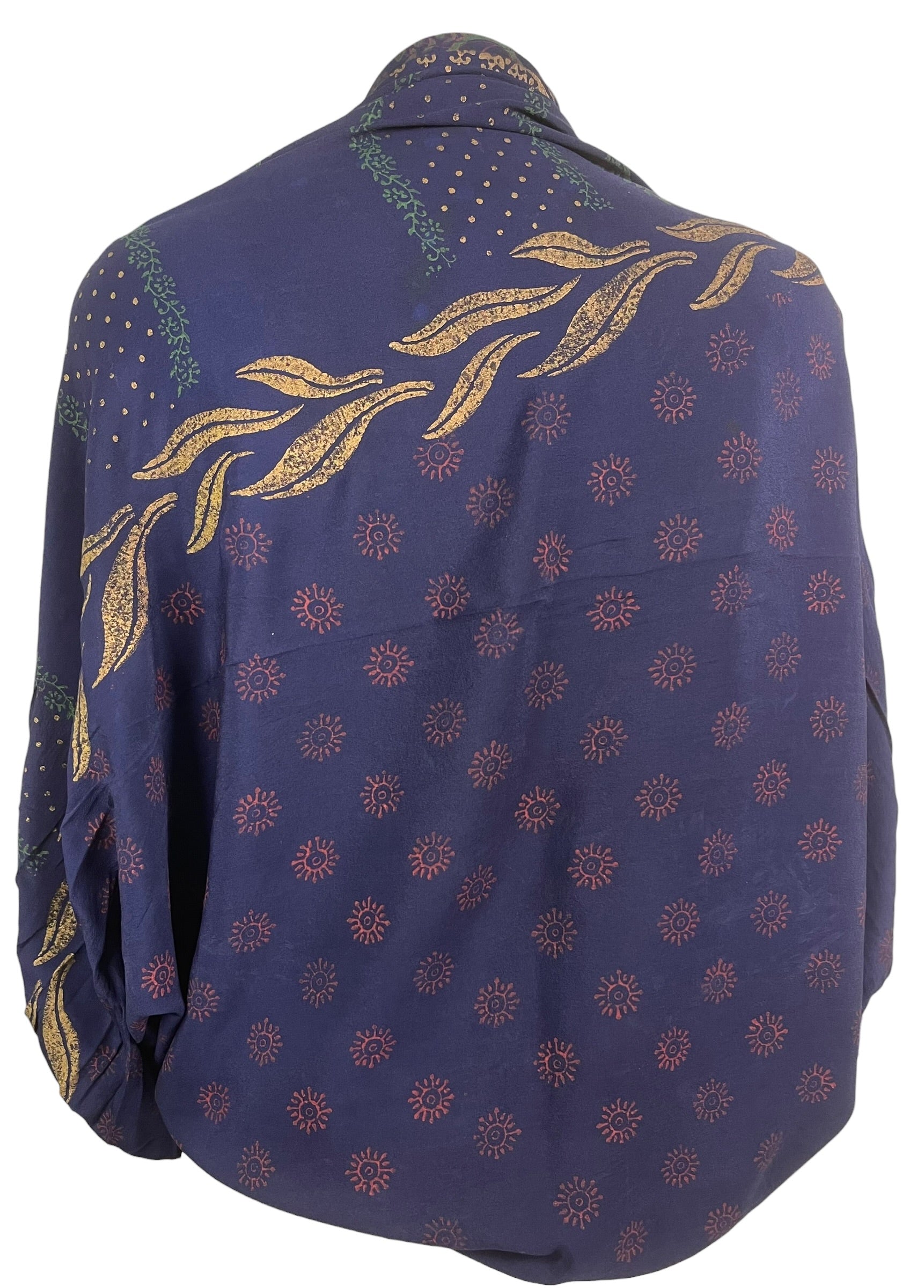 PRC8825 Wabi Sabi Pure Silk Bolero