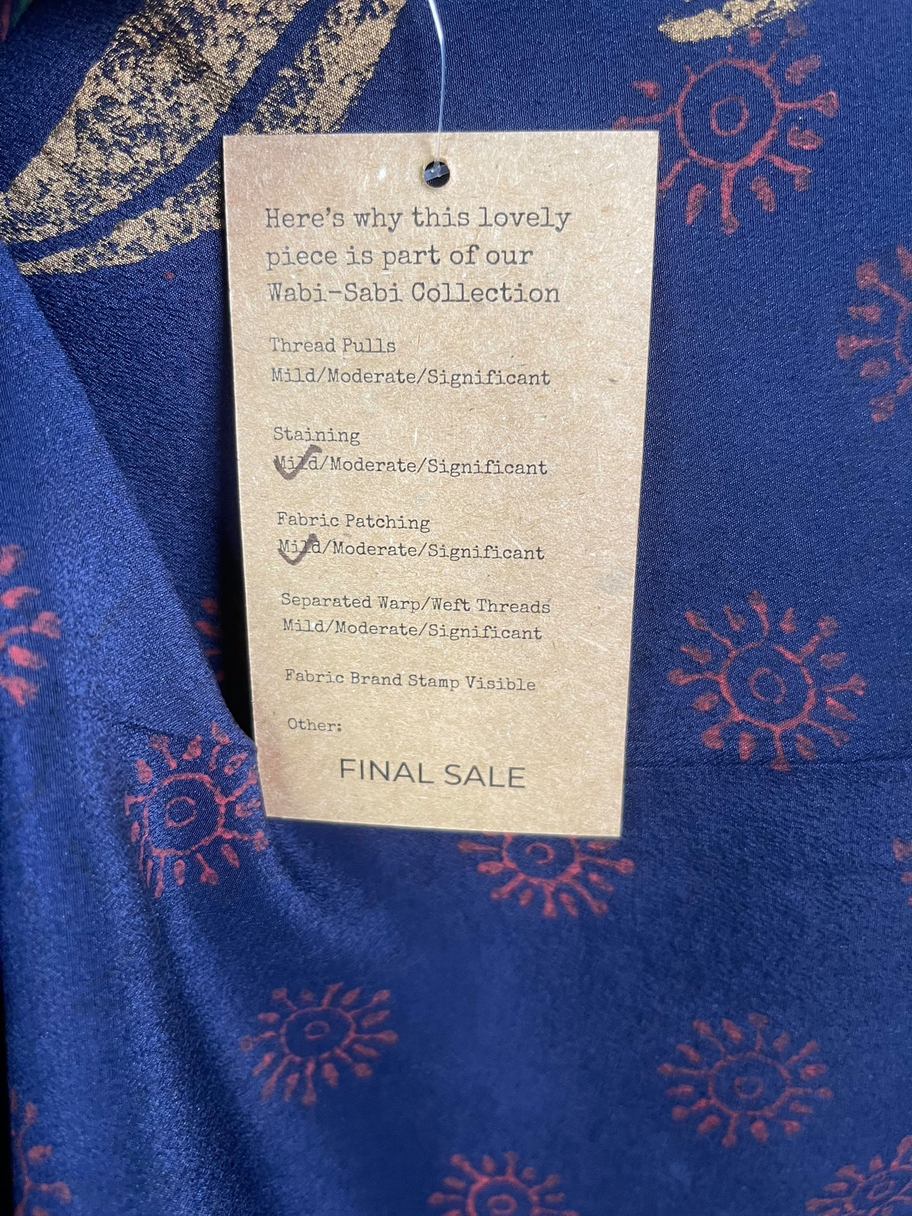 PRC8825 Wabi Sabi Pure Silk Bolero