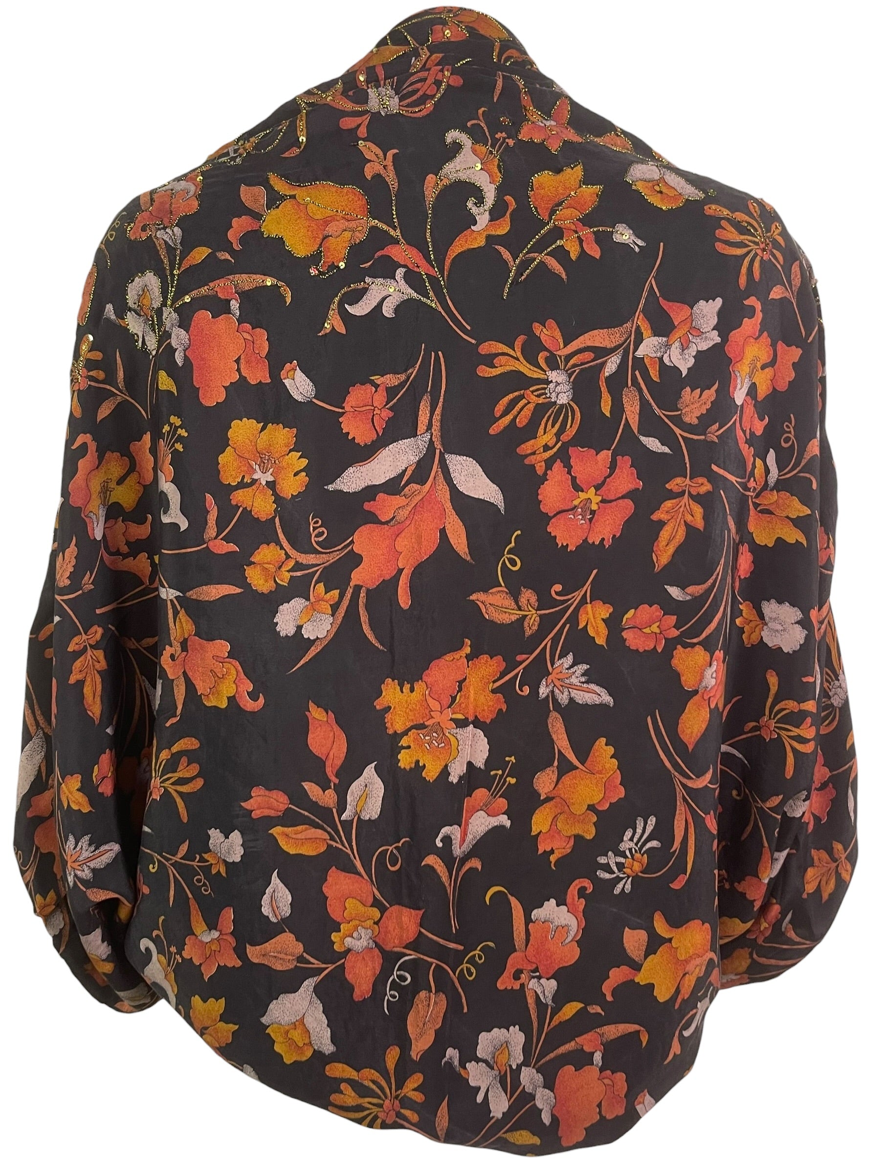 PRC8988 Wabi Sabi Pure Silk Bolero