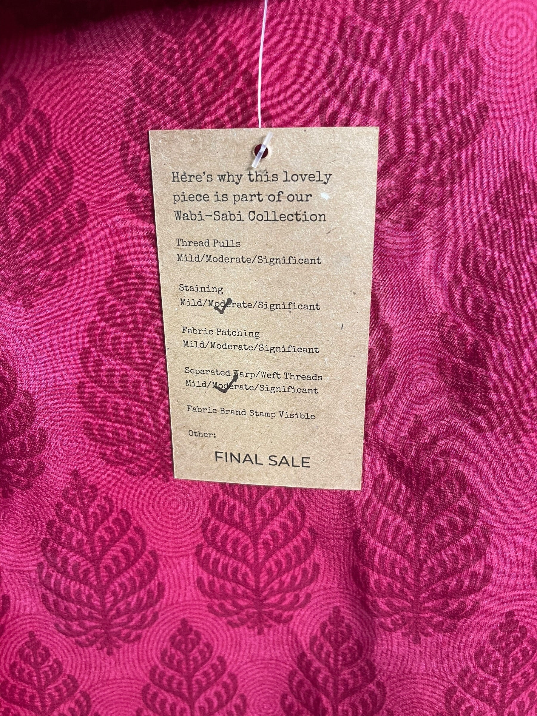 PRC8838 Wabi Sabi Pure Silk Bolero