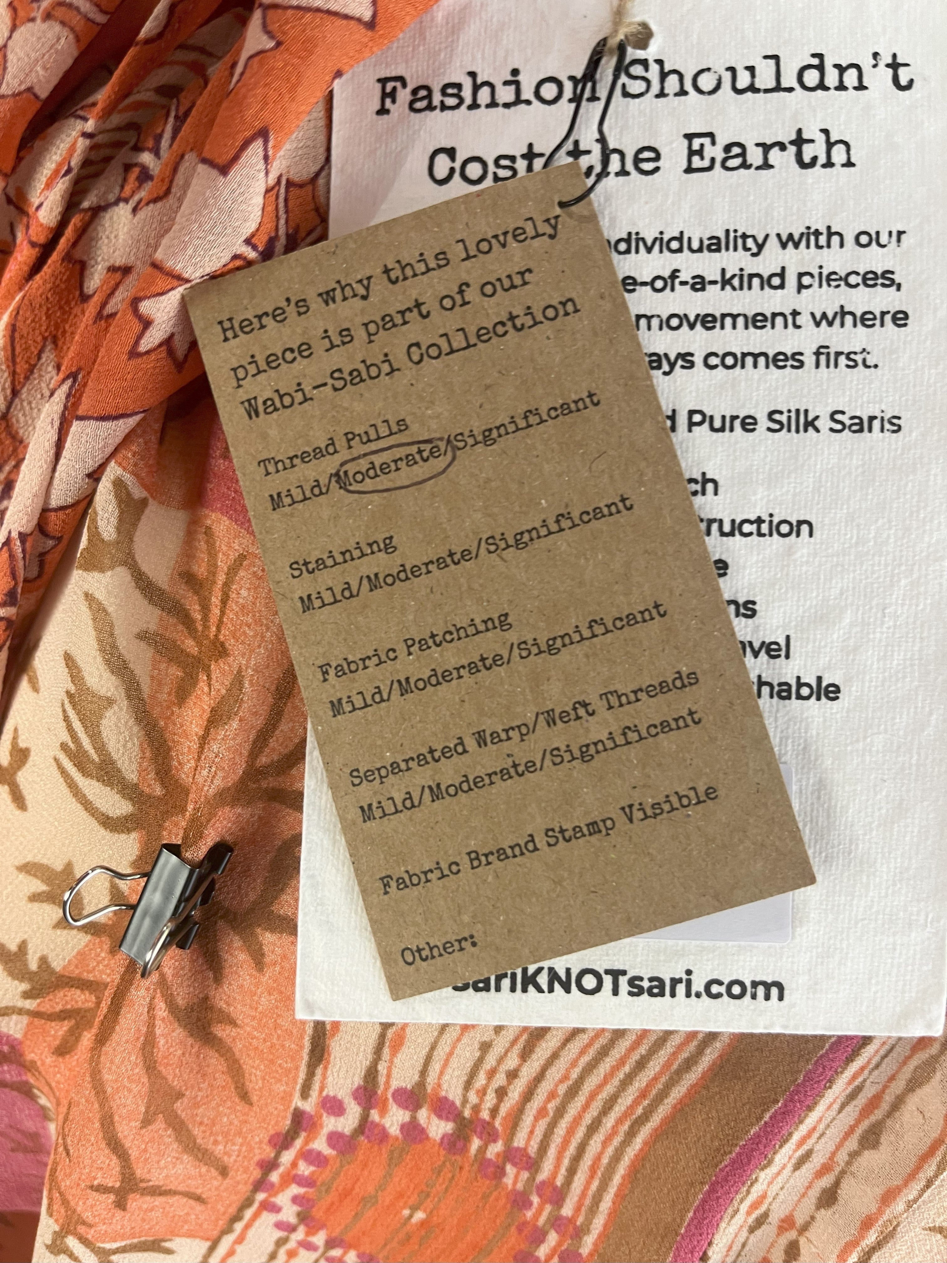 PRG7088 Sheer Wabi Sabi Pure Silk Waterfall Top