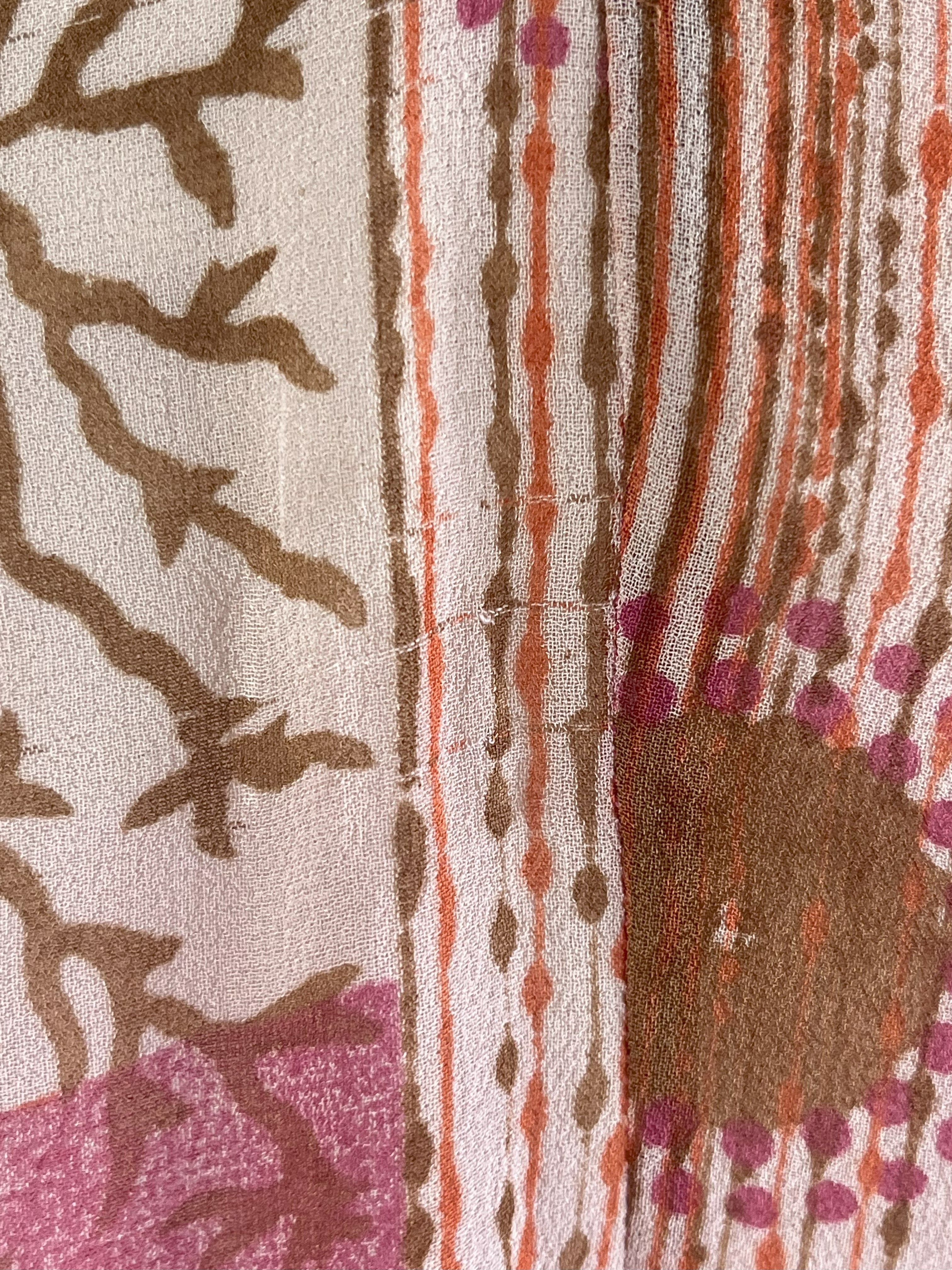 PRG7088 Sheer Wabi Sabi Pure Silk Waterfall Top