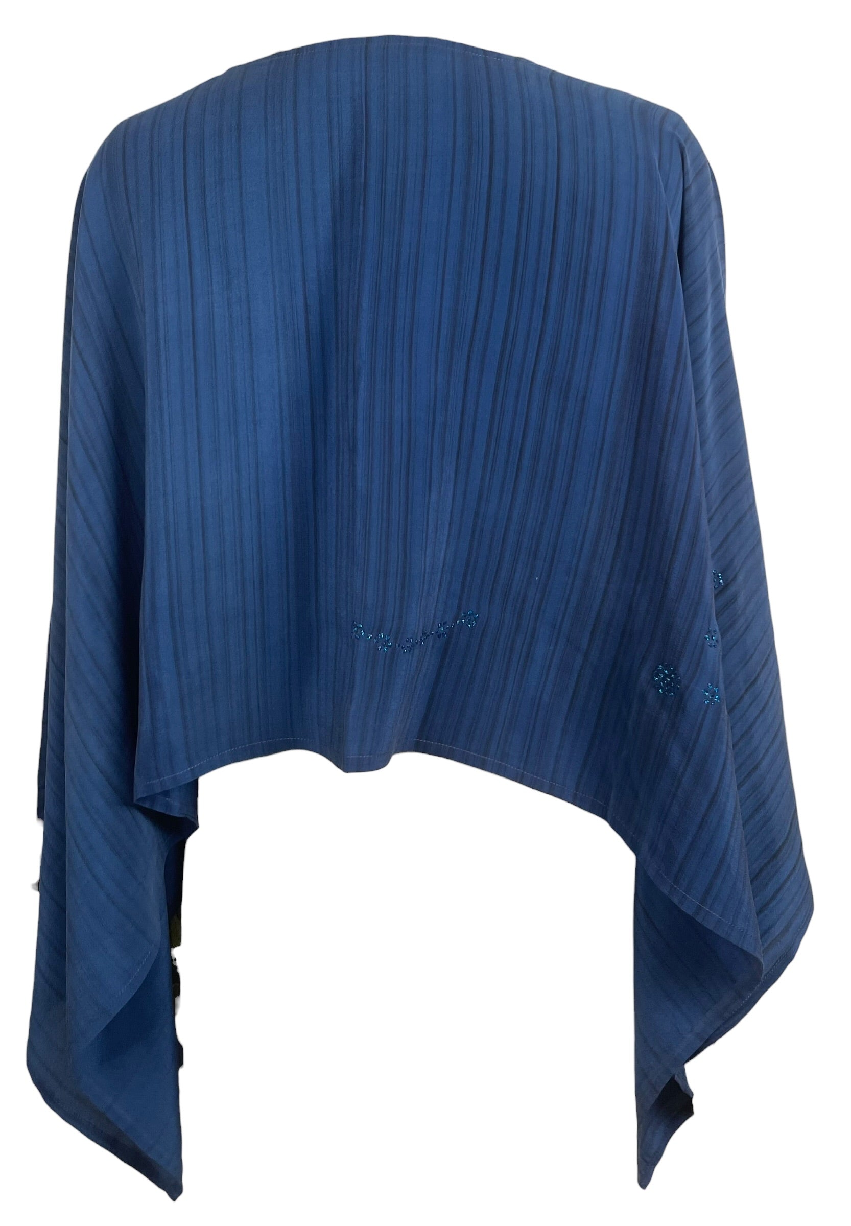 PRC8692 Avatar Pure Silk Capelet Poncho