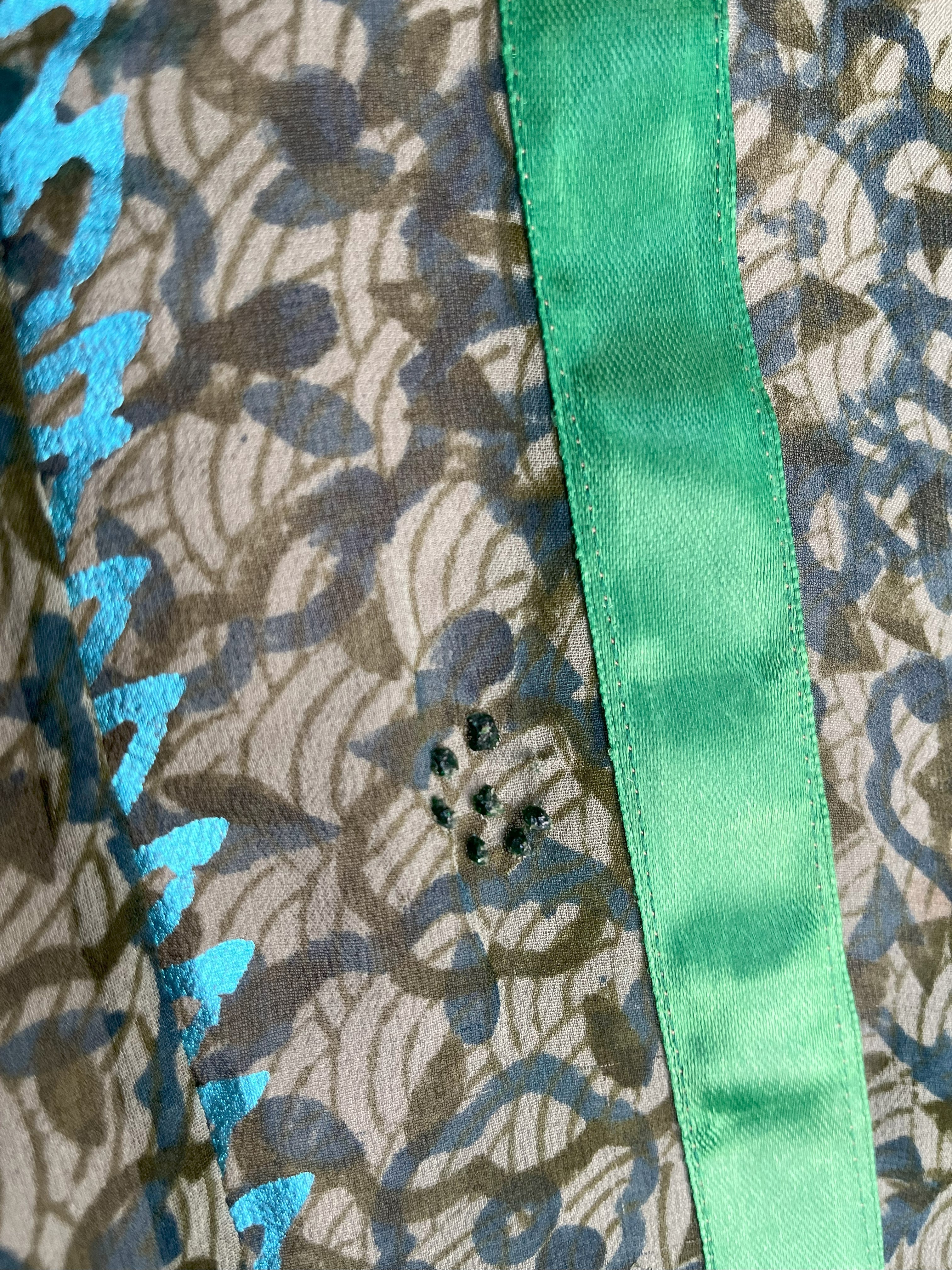 PRG7112 Sheer Wabi Sabi Pure Silk Waterfall Top