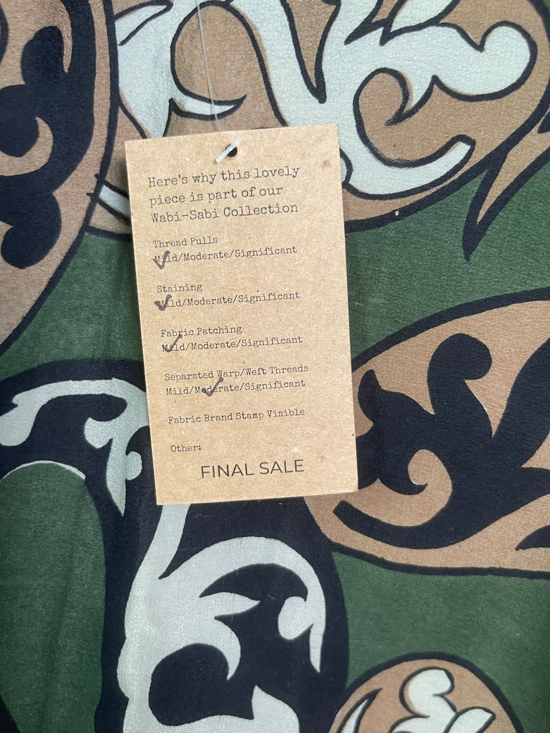 PRC8889 Pure Silk Wabi Sabi Capelet Poncho