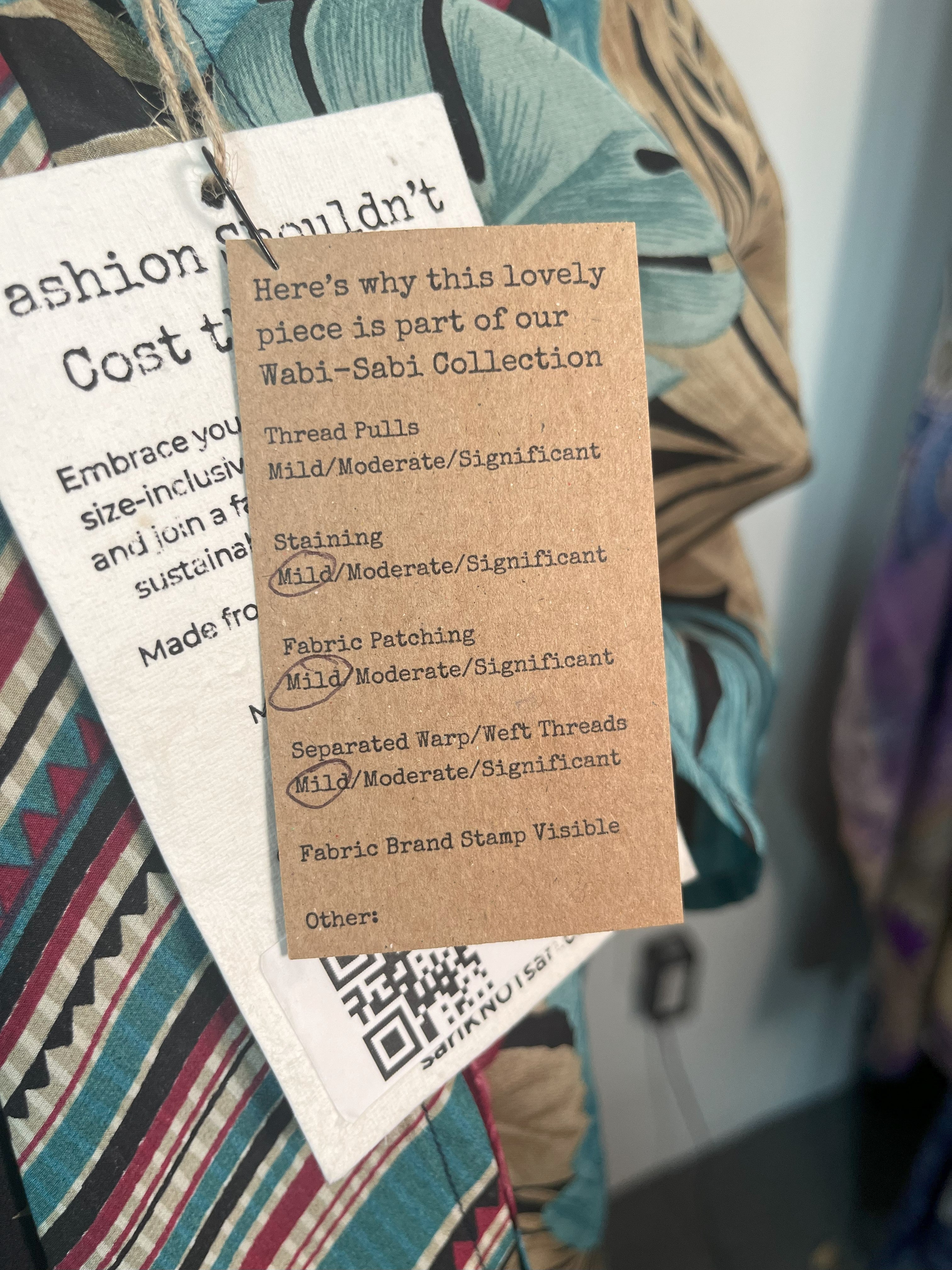 PRC6996 Wabi Sabi Pure Silk Waterfall Top