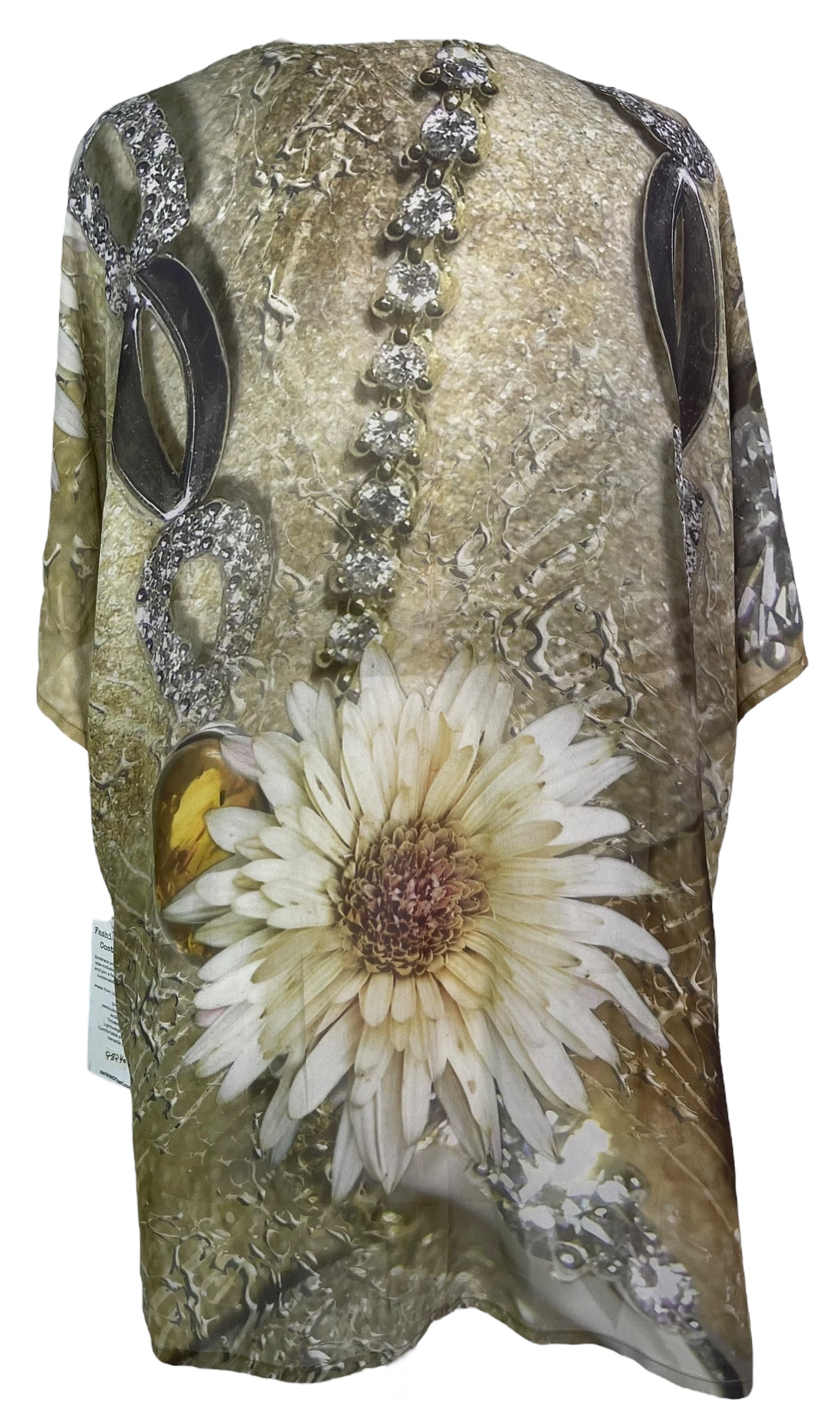 PRG8240 Avatar Pure Silk Kimono-Sleeved Jacket with Belt