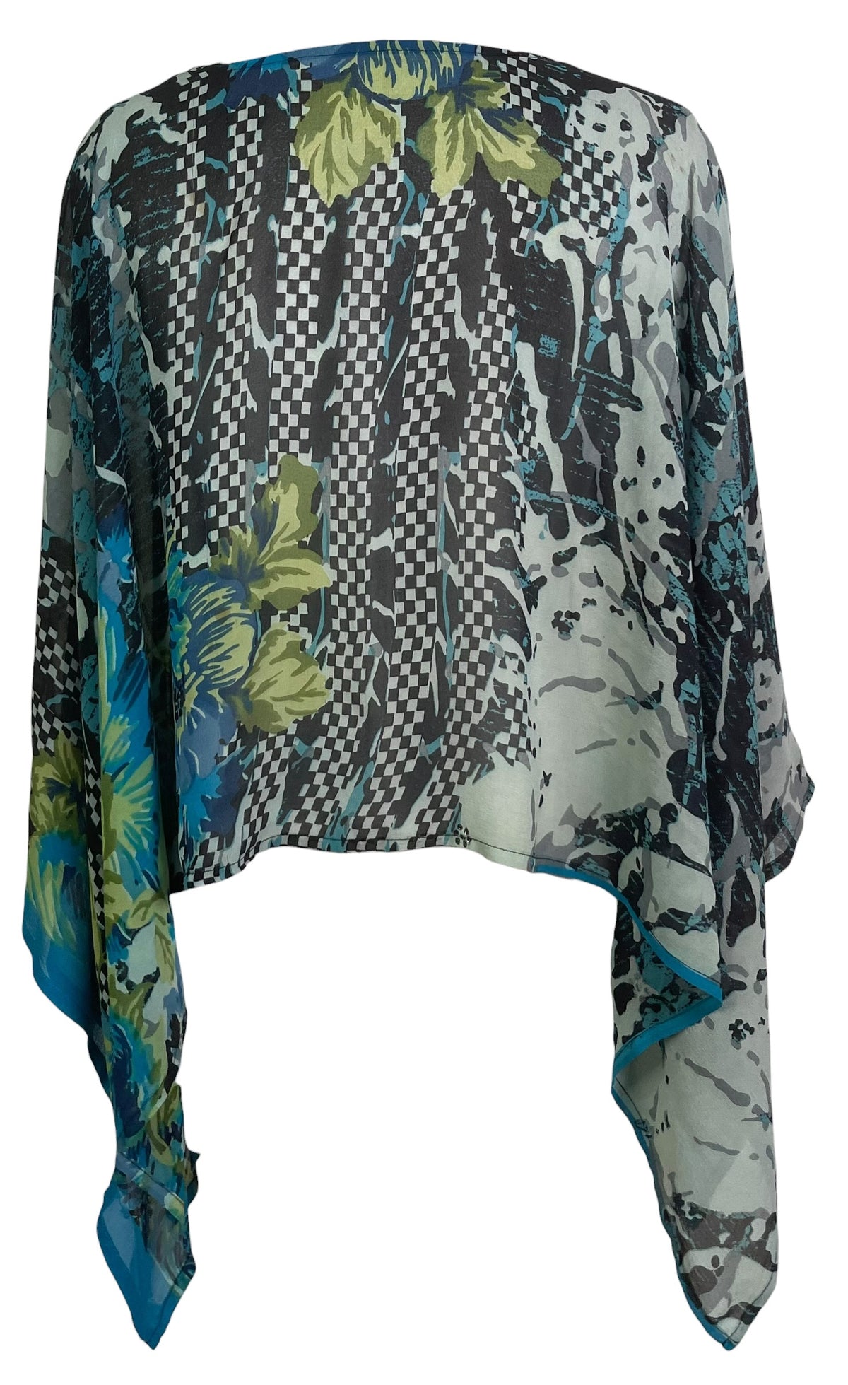 Releases Sunday at 8pm EST  PRG8725 Sheer Pure Silk Wabi Sabi Capelet Poncho
