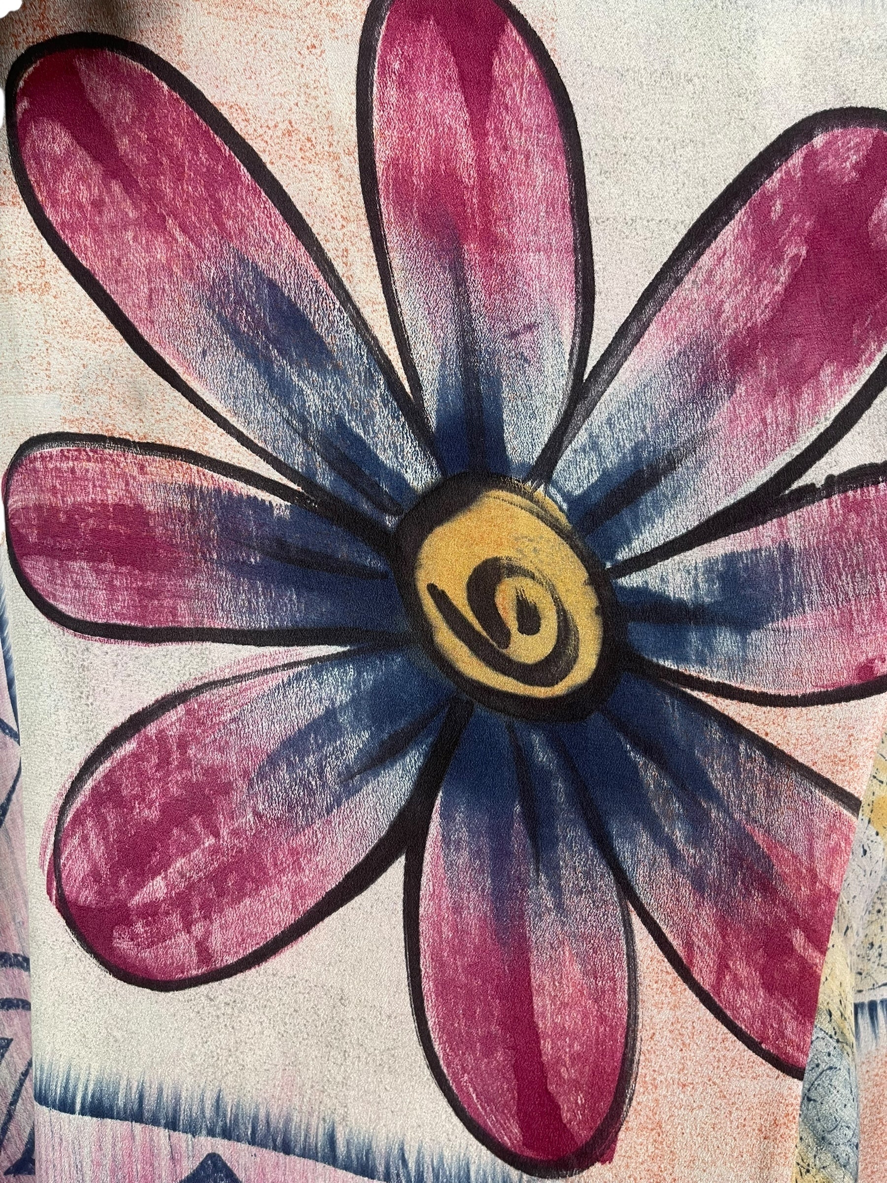 PRC8223 Avatar Pure Silk Kimono-Sleeved Jacket with Belt